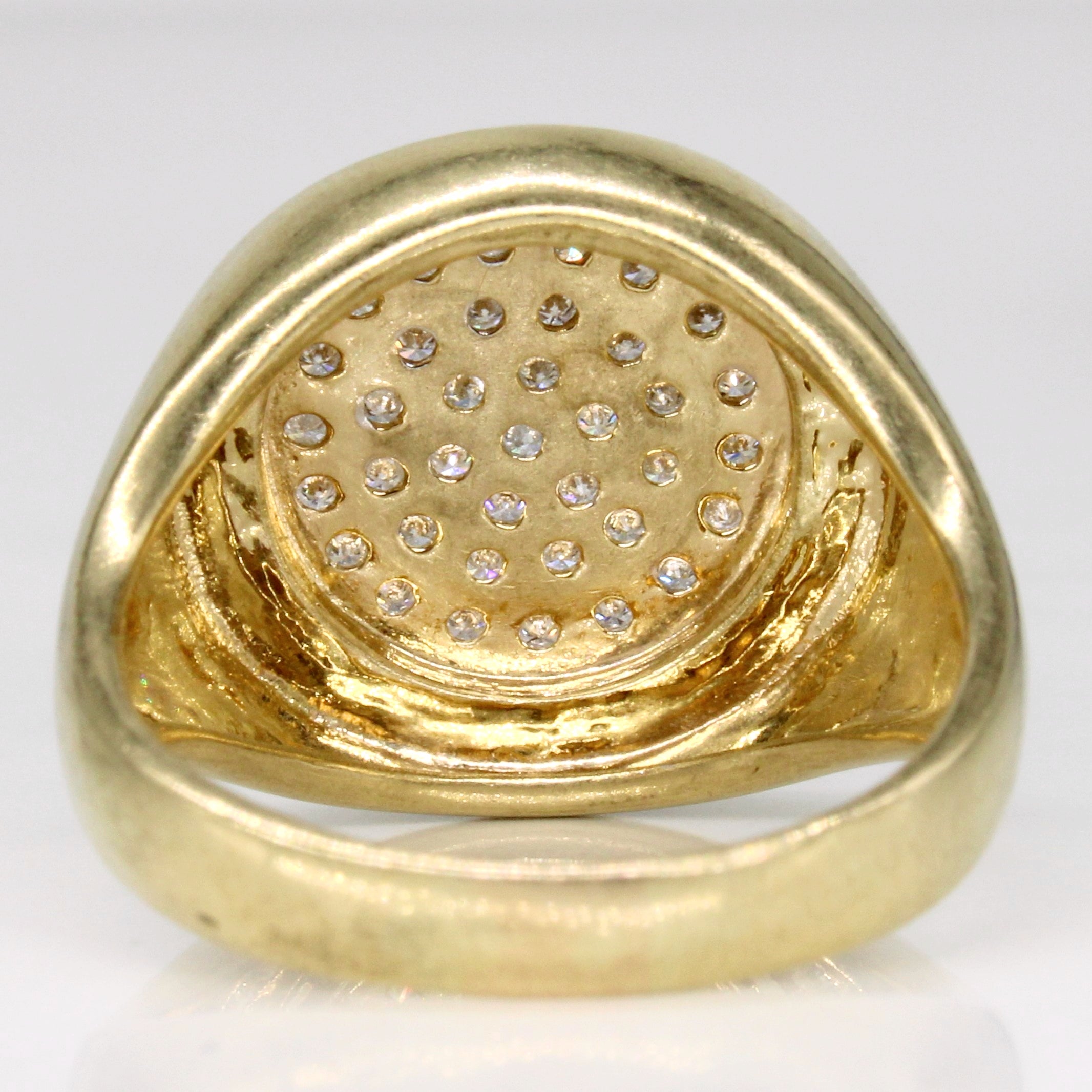 Pave Set Diamond Ring | 0.50ctw | SZ 11.25 |