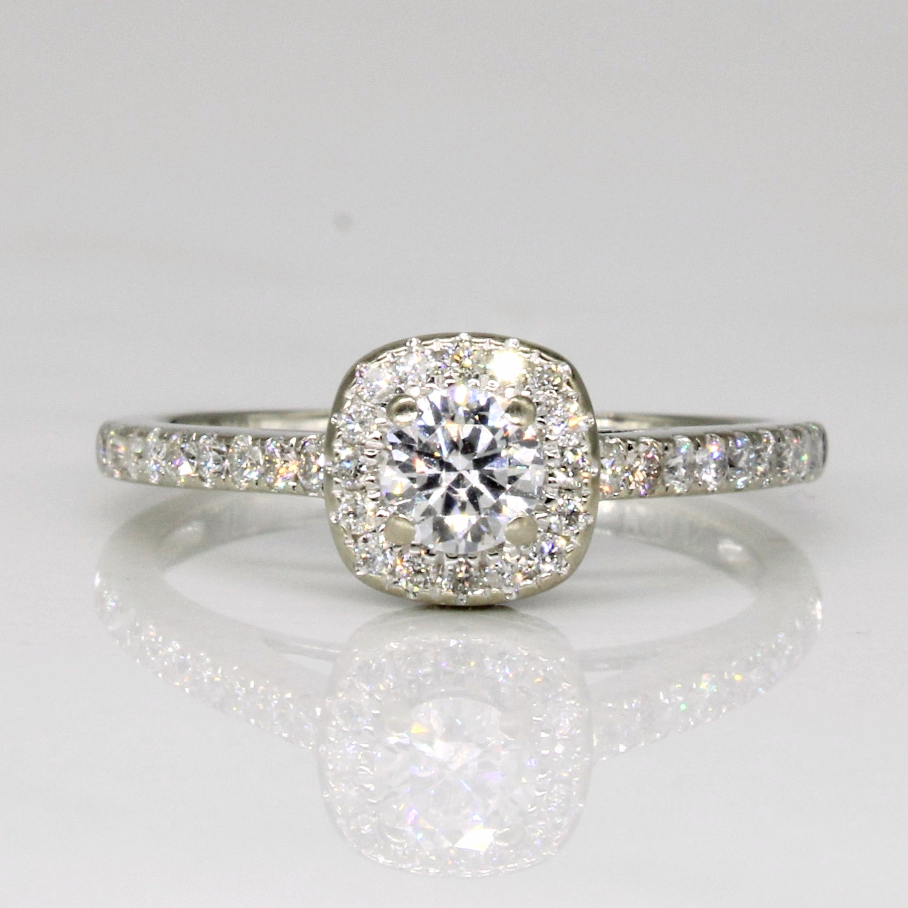Diamond Engagement Ring | 0.58ctw | SZ 6.5 |