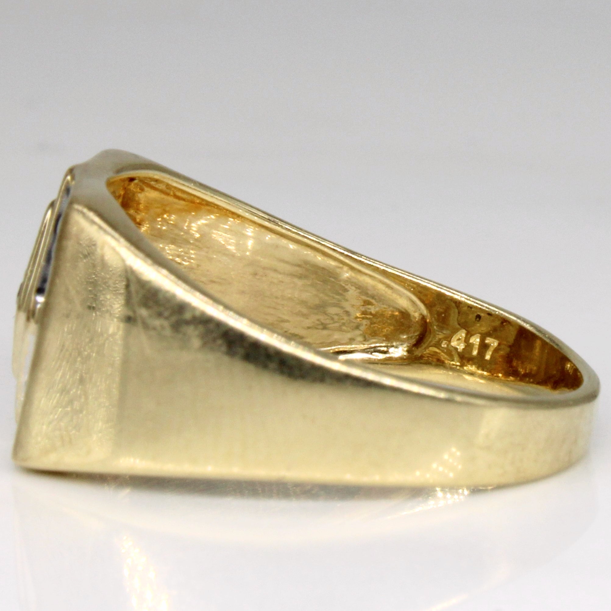 Bague en diamant brun foncé | 0,10 ct | Taille 10 |