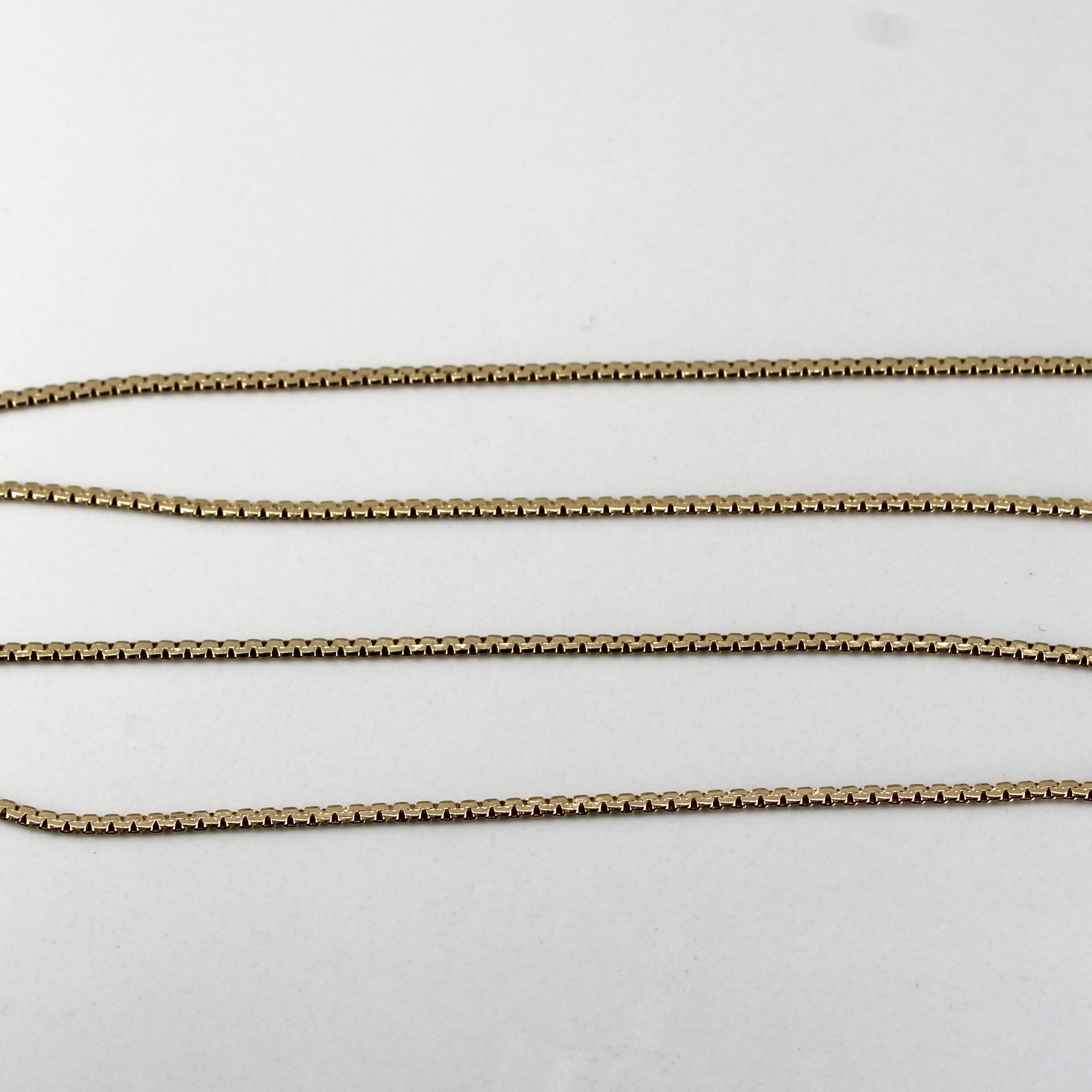 10k Yellow Gold Serpentine Chain | 20"|