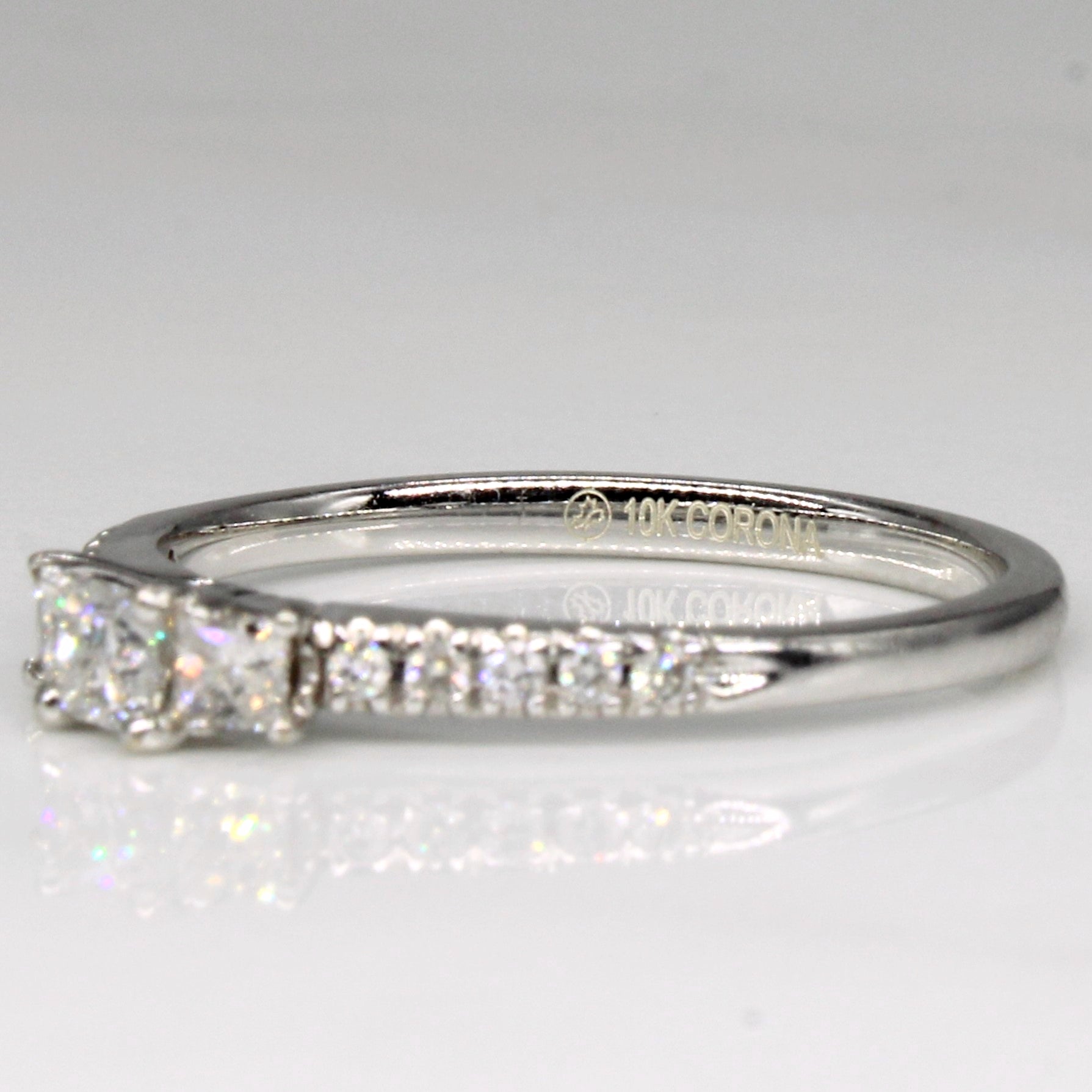 Diamond Three Stone Ring | 0.50ctw | SZ 6.5 |