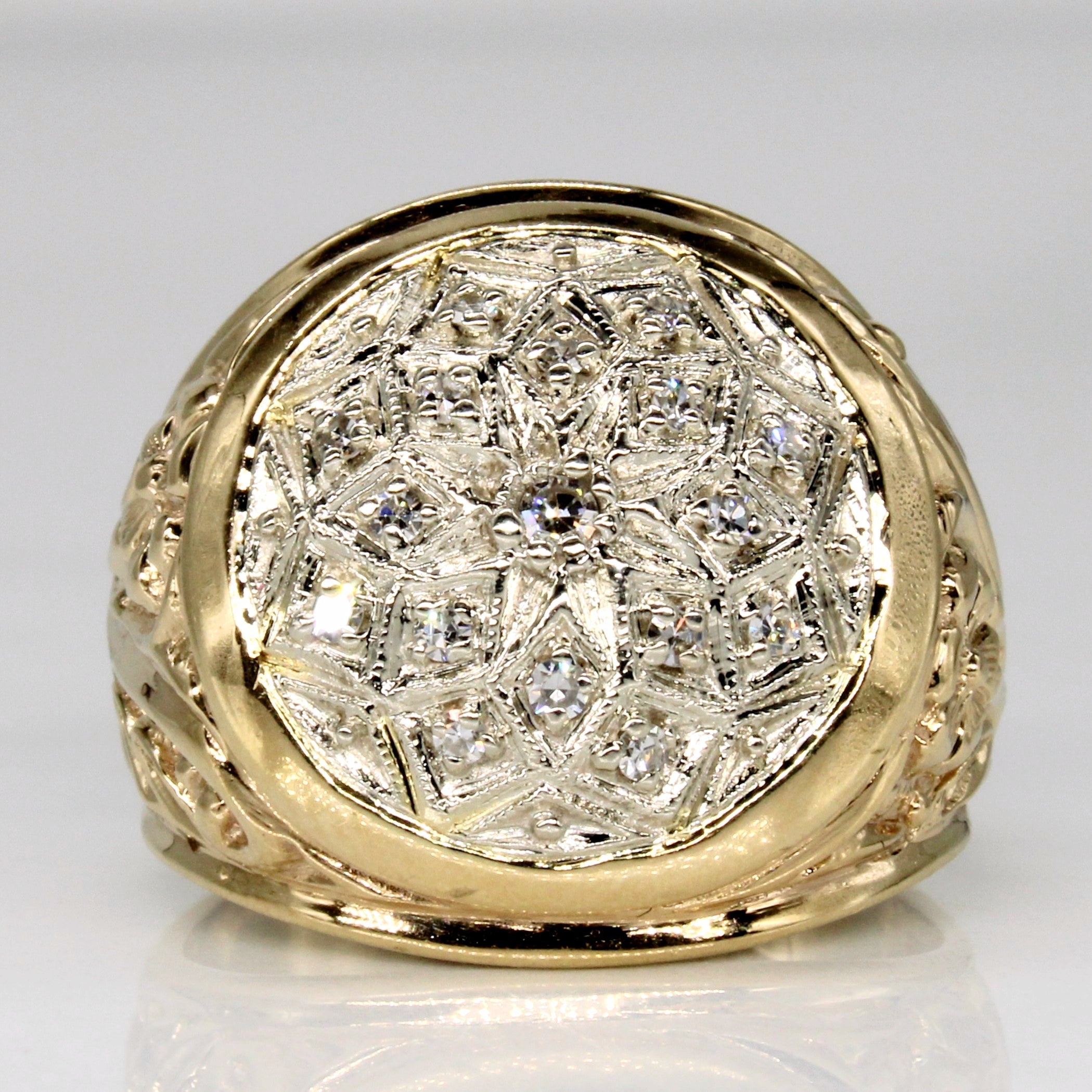 Diamond Cocktail Ring | 0.19ctw | SZ 8.5 |