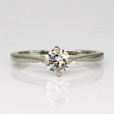 Cathedral Set Diamond Ring | 0.32ct | SZ 3.75 |