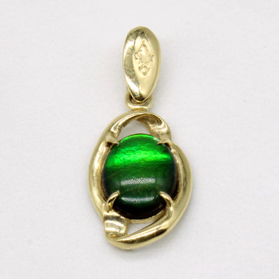 Ammolite 14k Pendant | 1.00ct |