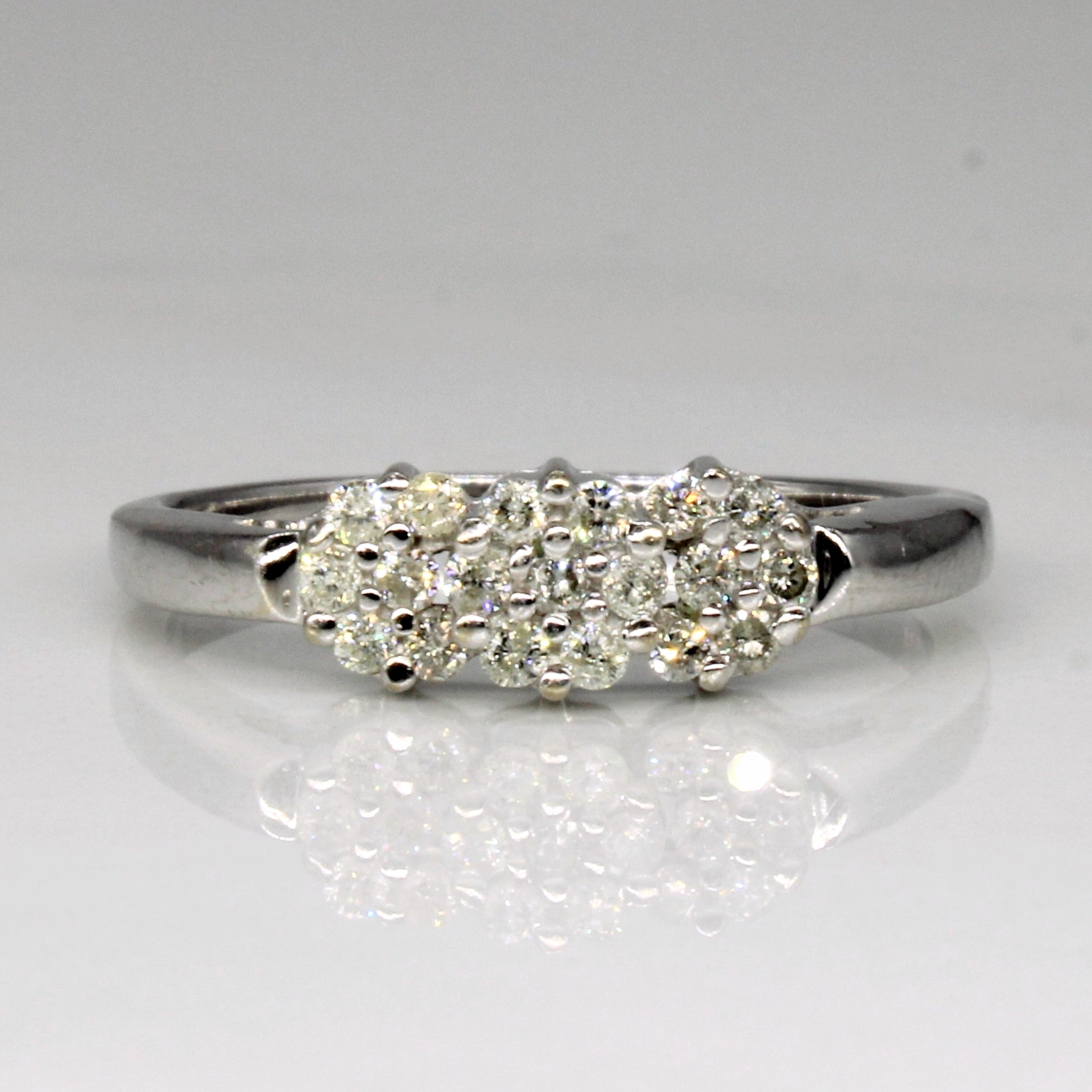 Diamond Cluster Ring | 0.24ctw | SZ 7.25 |