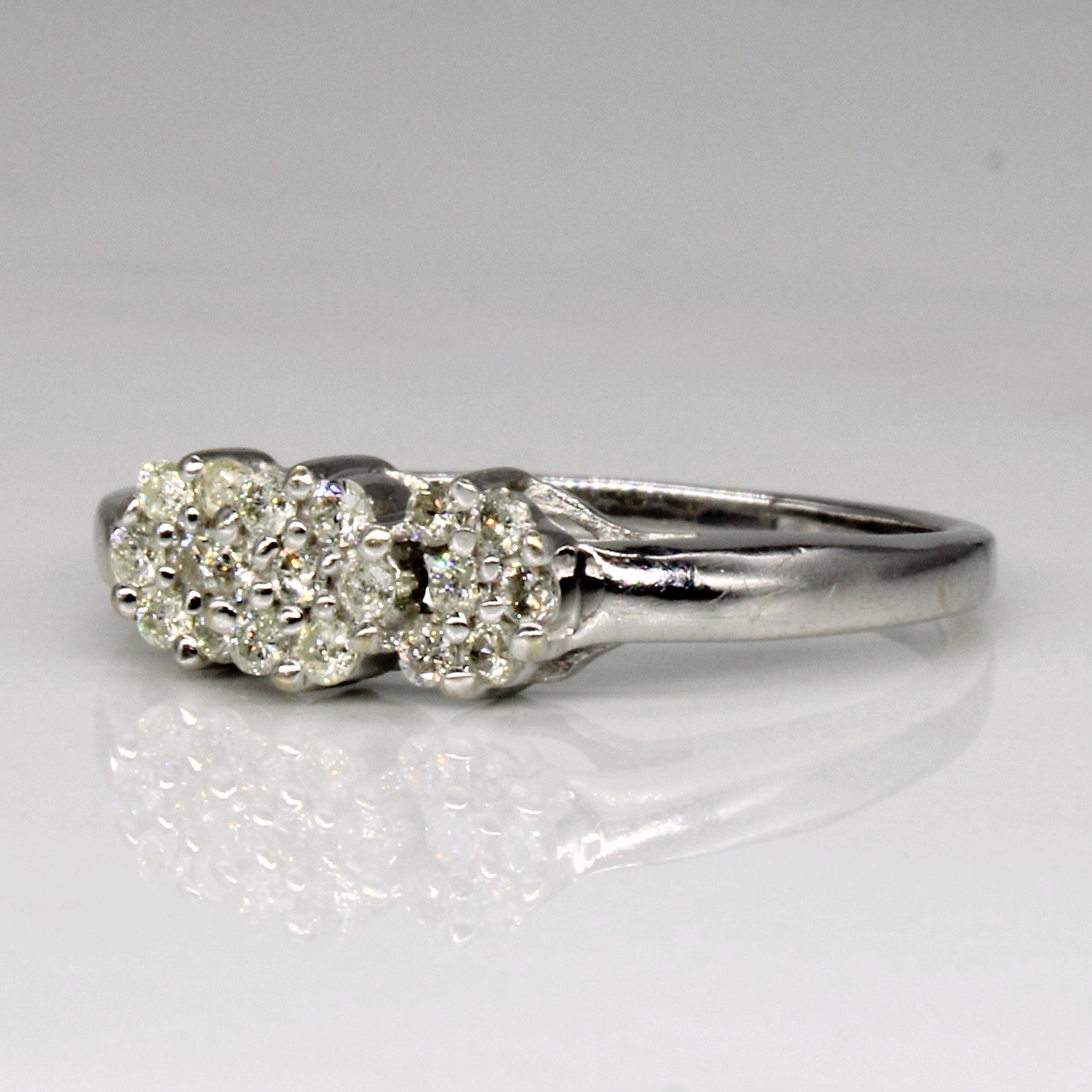 Diamond Cluster Ring | 0.24ctw | SZ 7.25 |