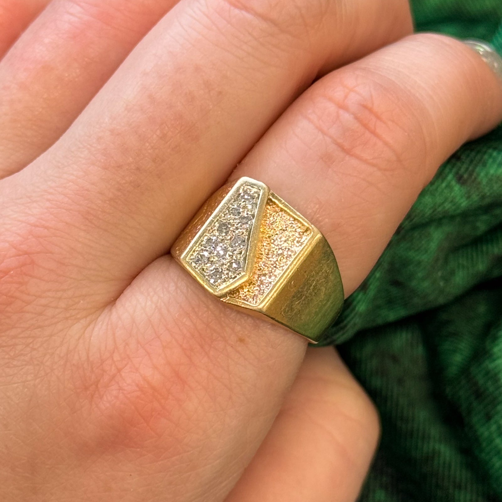 Diamond Cocktail Ring | 0.21ctw | SZ 7.75 |