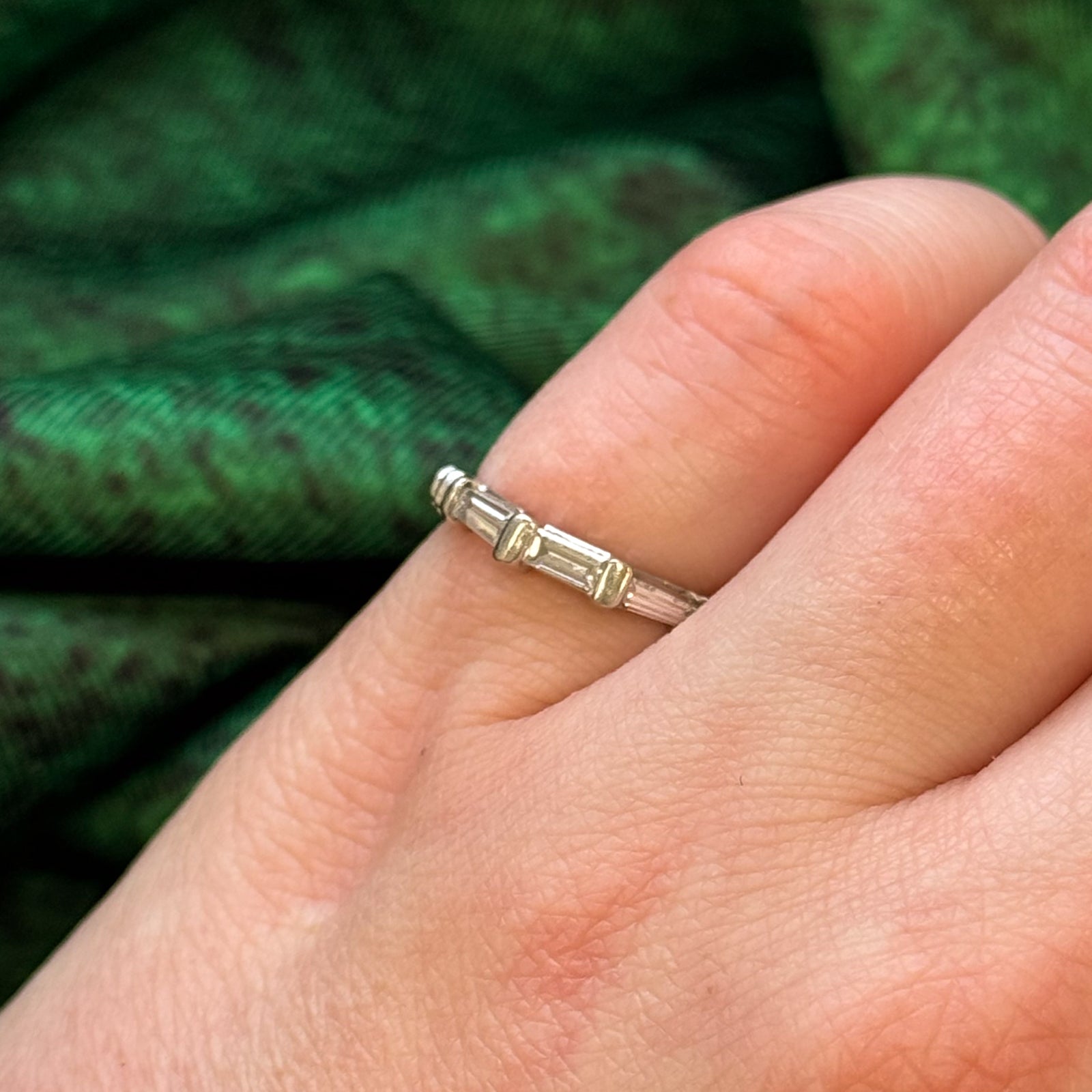 Baguette Diamond Band | 0.24ctw | SZ 4.25 |