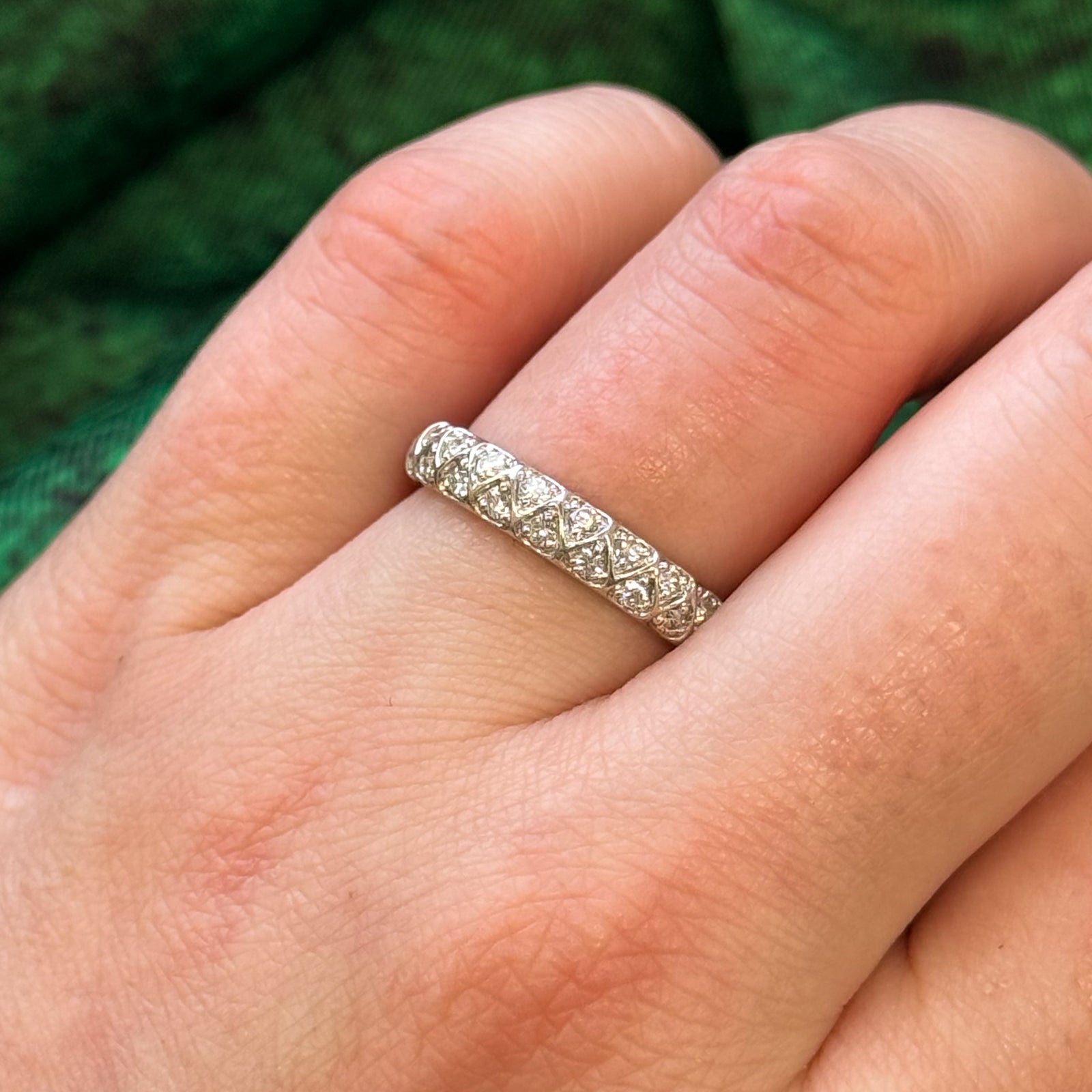 Bague en diamants | 0,22 ct | Taille 7 | 