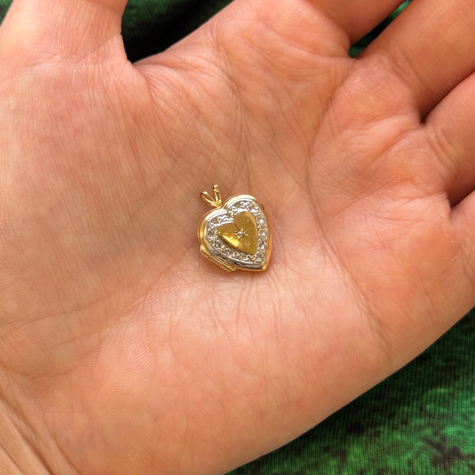 Diamond Heart Locket | 0.005ctw |