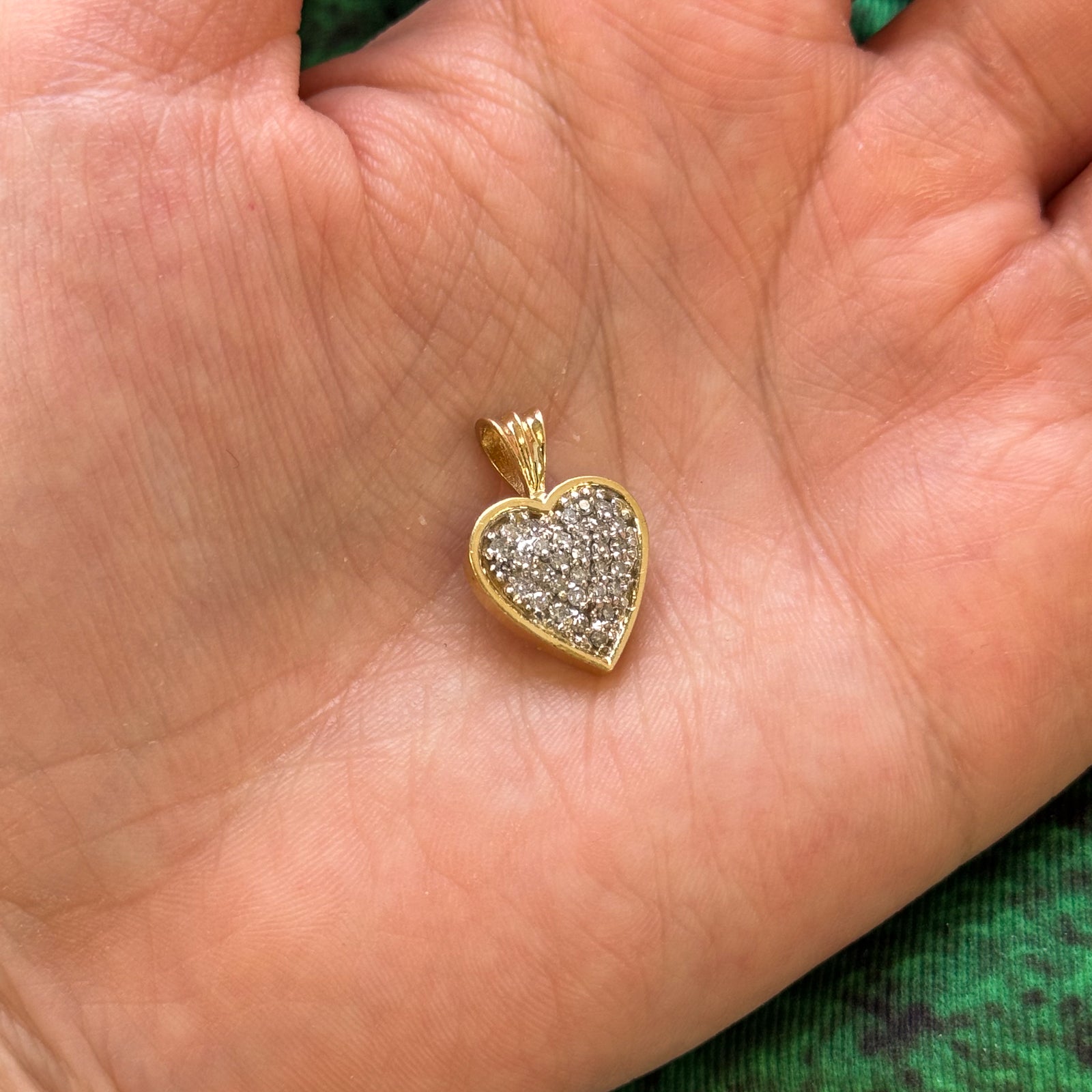 Pendentif cœur en diamant | 0,31 ct | 
