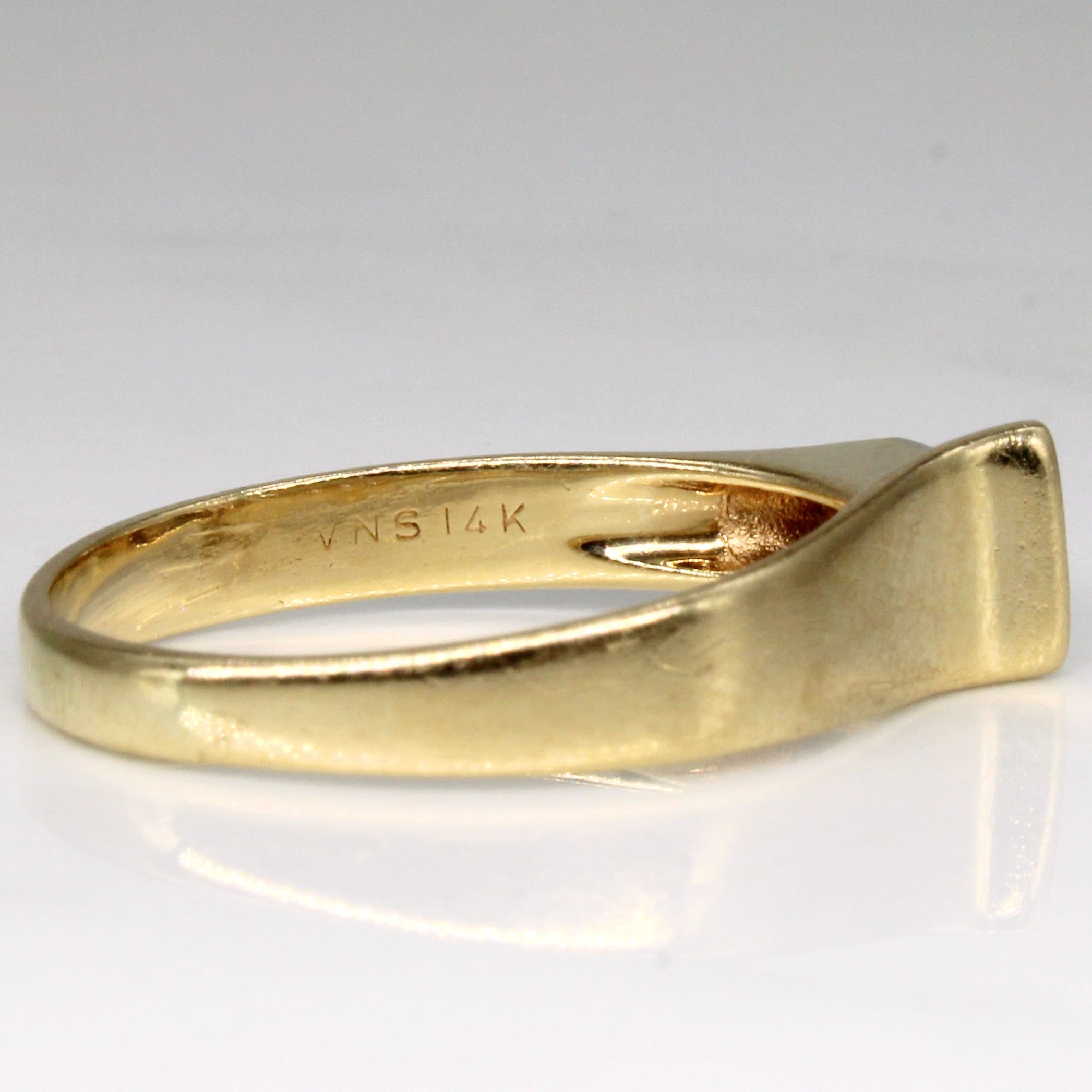 High Set Diamond Ring | 0.03ctw | SZ 9 |