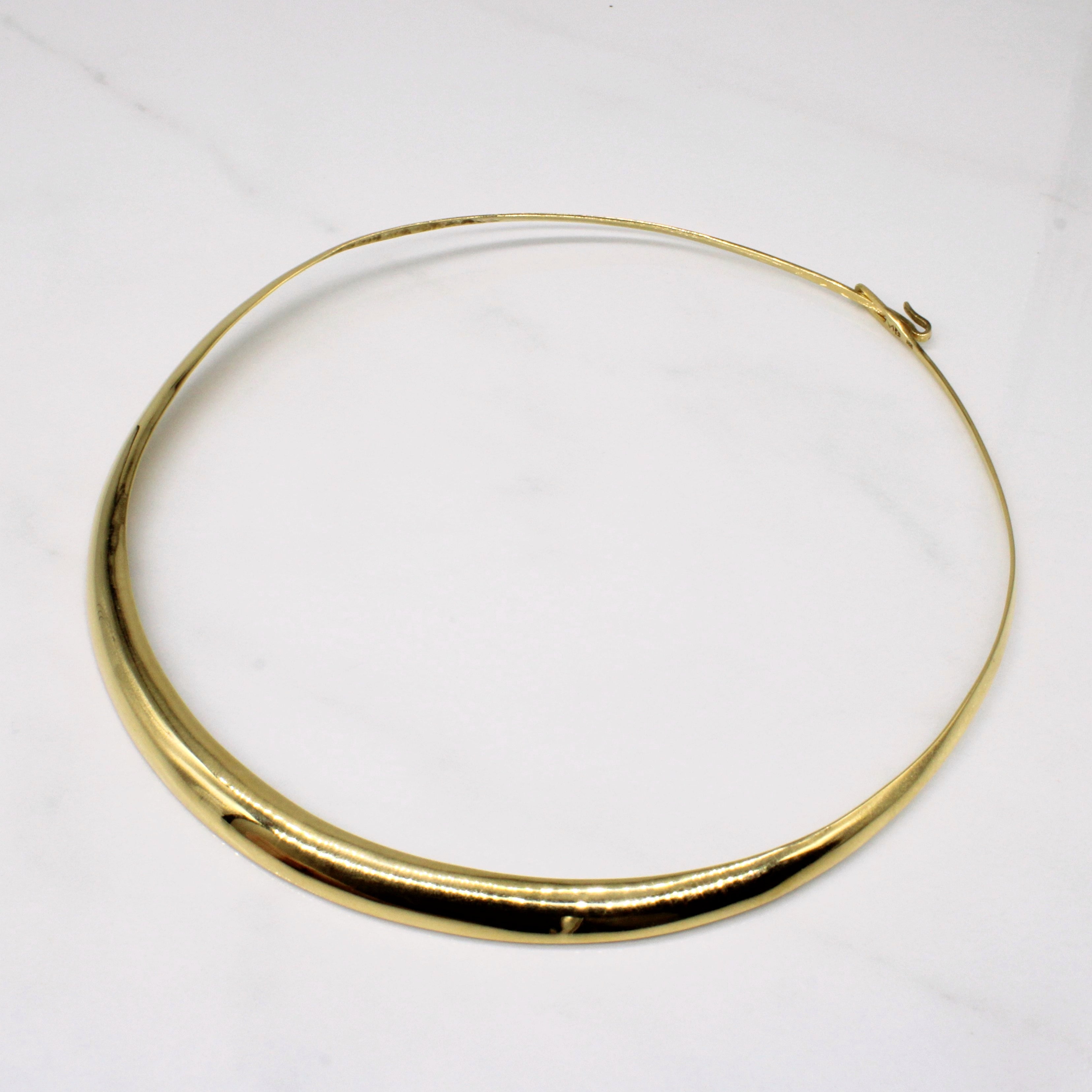 Collier en or jaune 18 carats | 40,6 cm | 