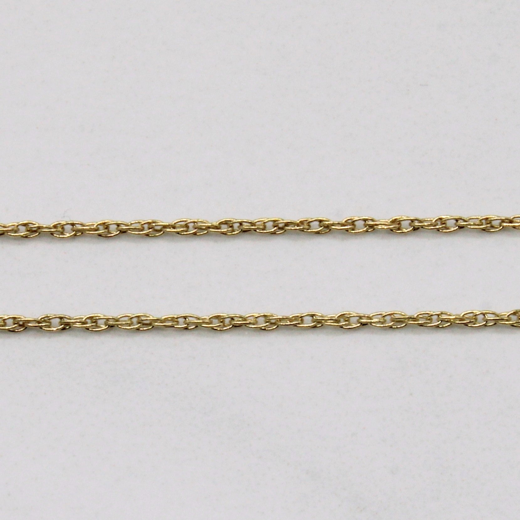 Diamond Plate Pendant Necklace | 0.11ct | 15" |