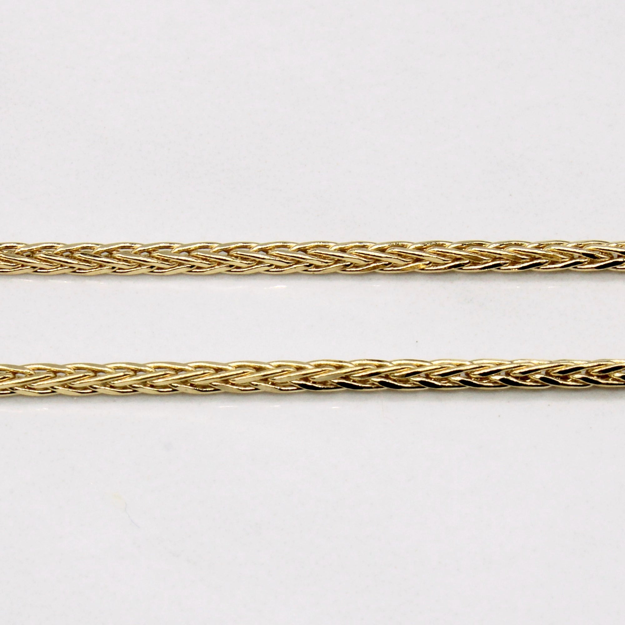 18k Yellow Gold Birdcage Link Chain | 24