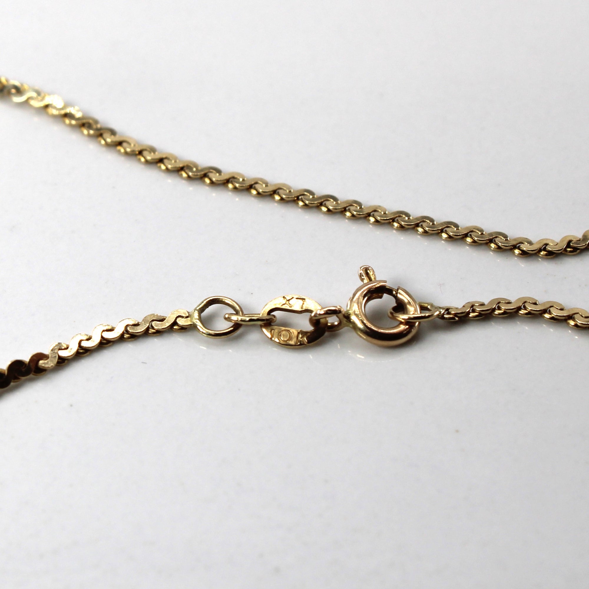 Yellow Gold Serpentine Chain | 26