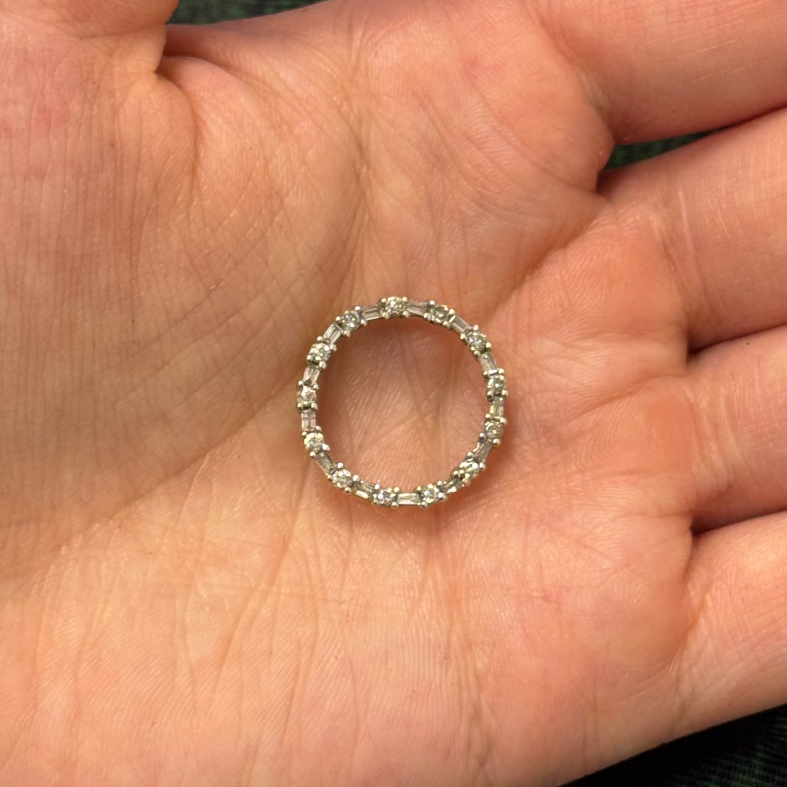 Pendentif Éternité en Diamants | 0,50 ct | 