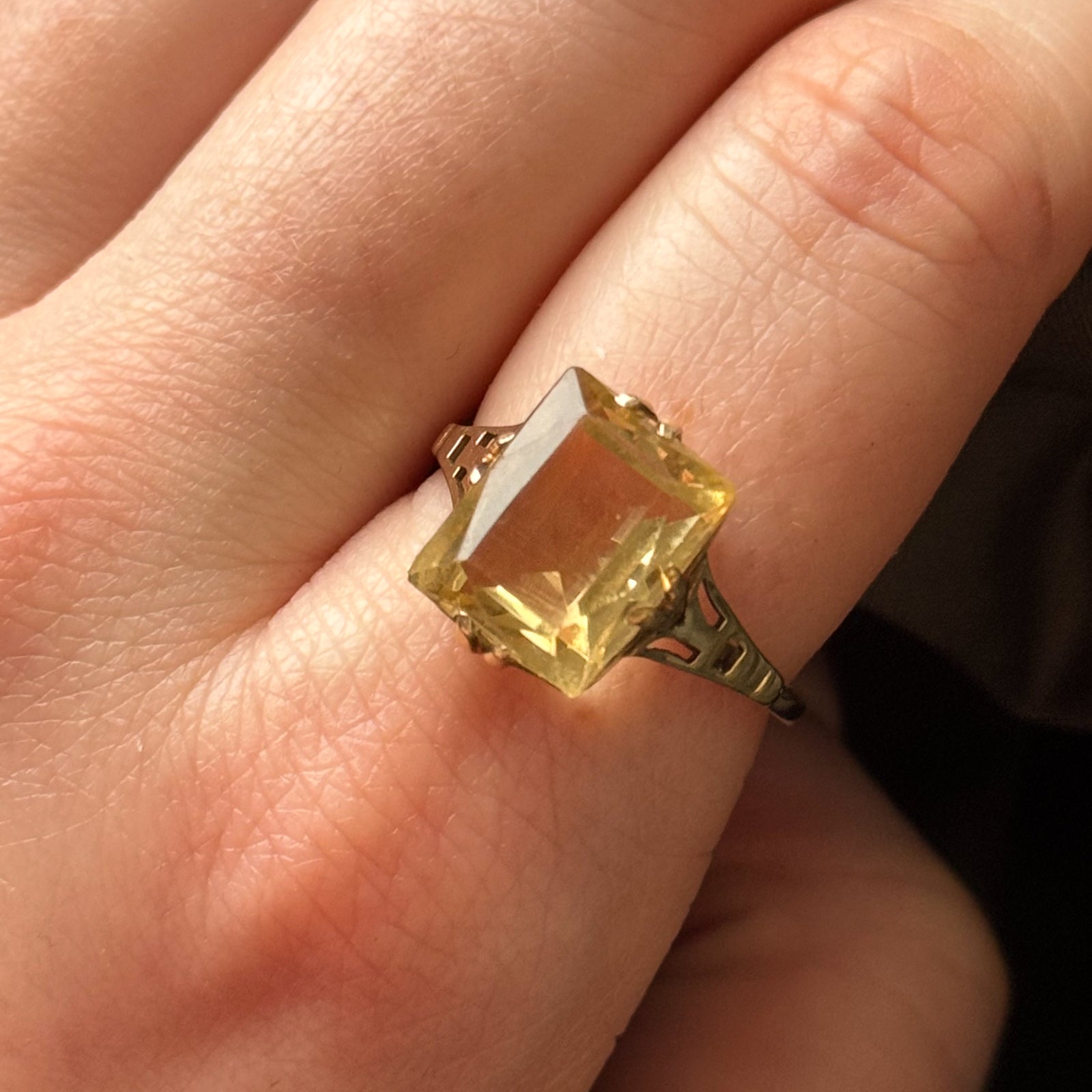 Citrine Cocktail Ring | 6.00ct | SZ 9 |