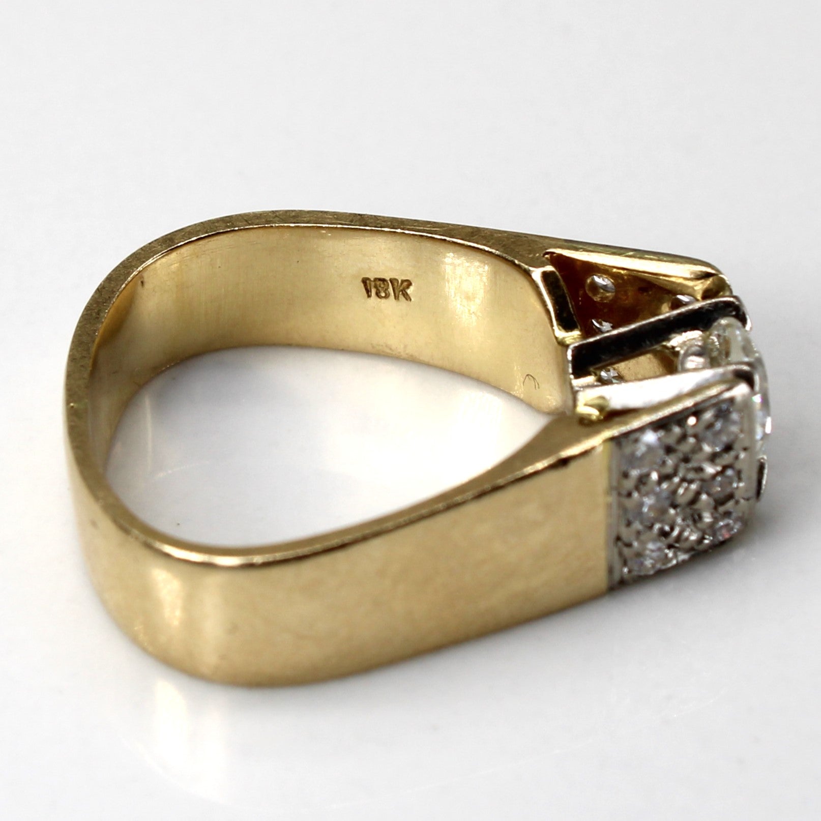 Old European Diamond Ring | 0.74ctw VS2 J/K | SZ 5 |