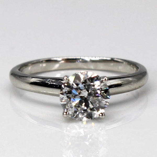 High Set Solitaire Diamond Ring | 0.98ct | SZ 5 |