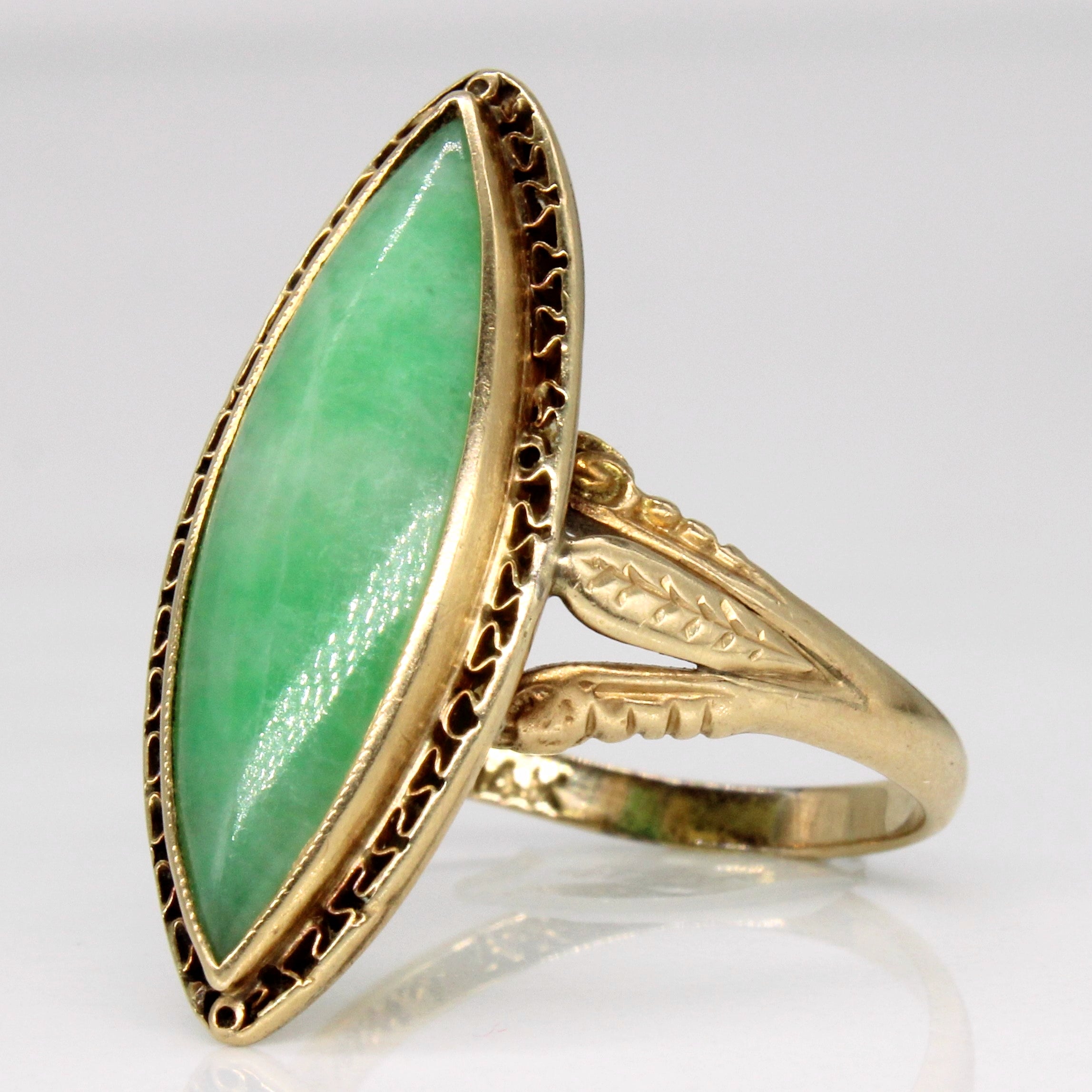 Jadeite Cocktail Ring | 5.00ct | SZ 7.5 |