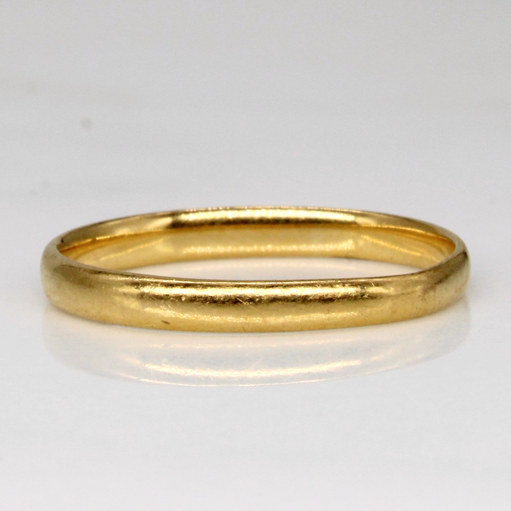 1937 Birmingham 22k Yellow Gold Band | SZ 5.75 |