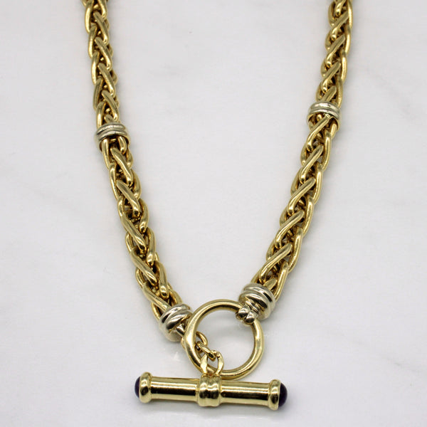 Amethyst Clasp Necklace | 0.70ctw | 20