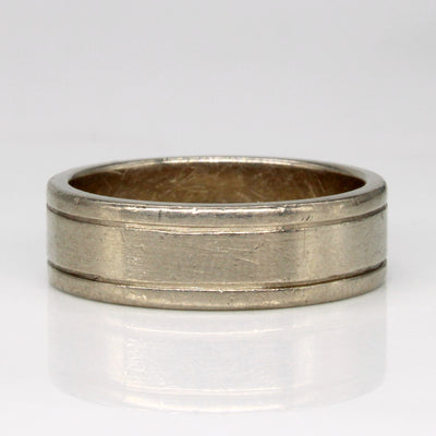 18k White Gold Ring | SZ 8 |