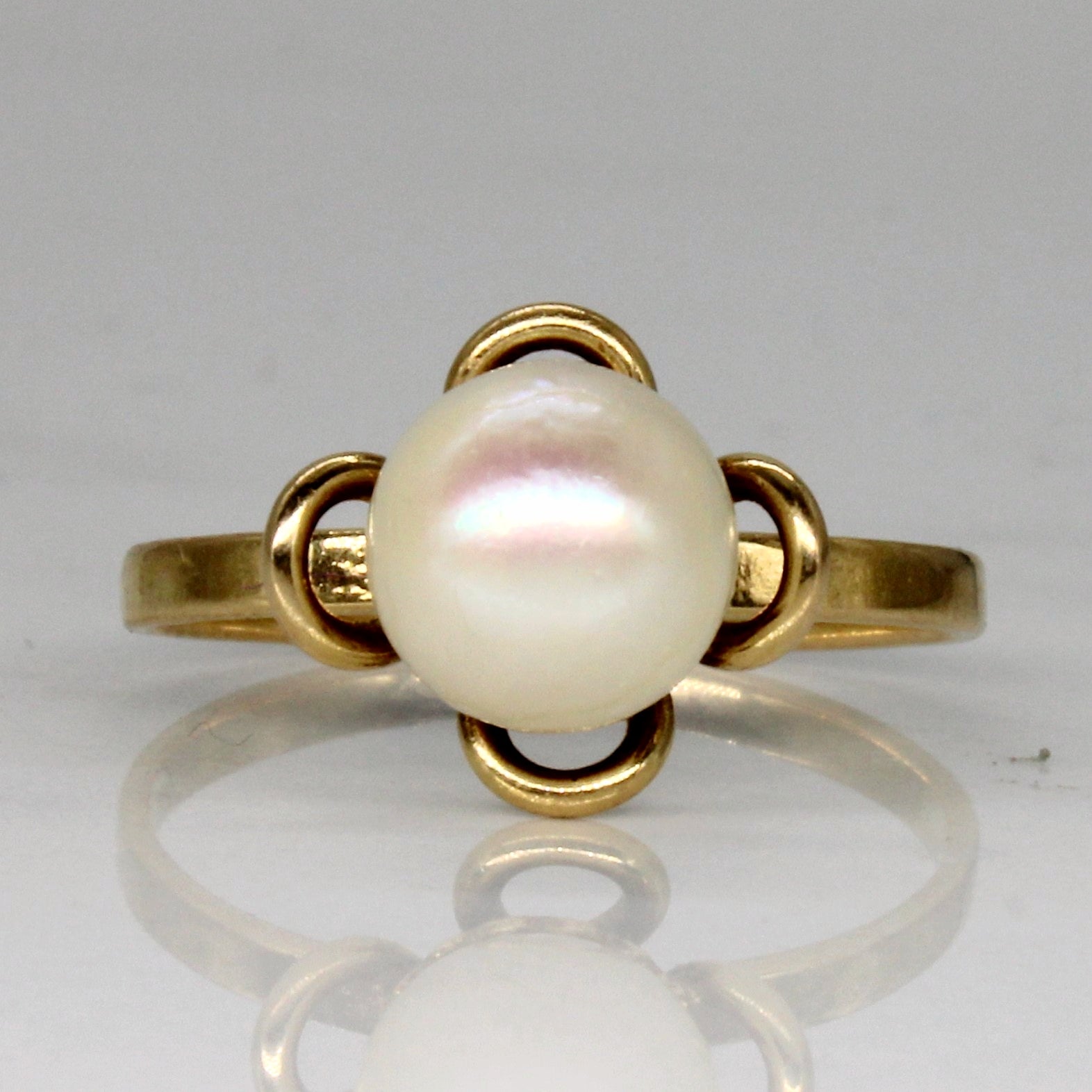 Pearl Flower Ring | SZ 6.75 |