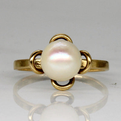 Pearl Flower Ring | SZ 6.75 |