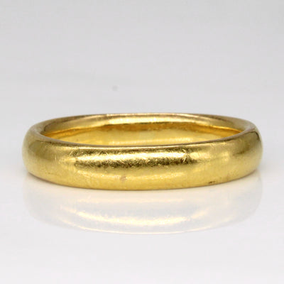 22k Yellow Gold Band | SZ 8.75 |