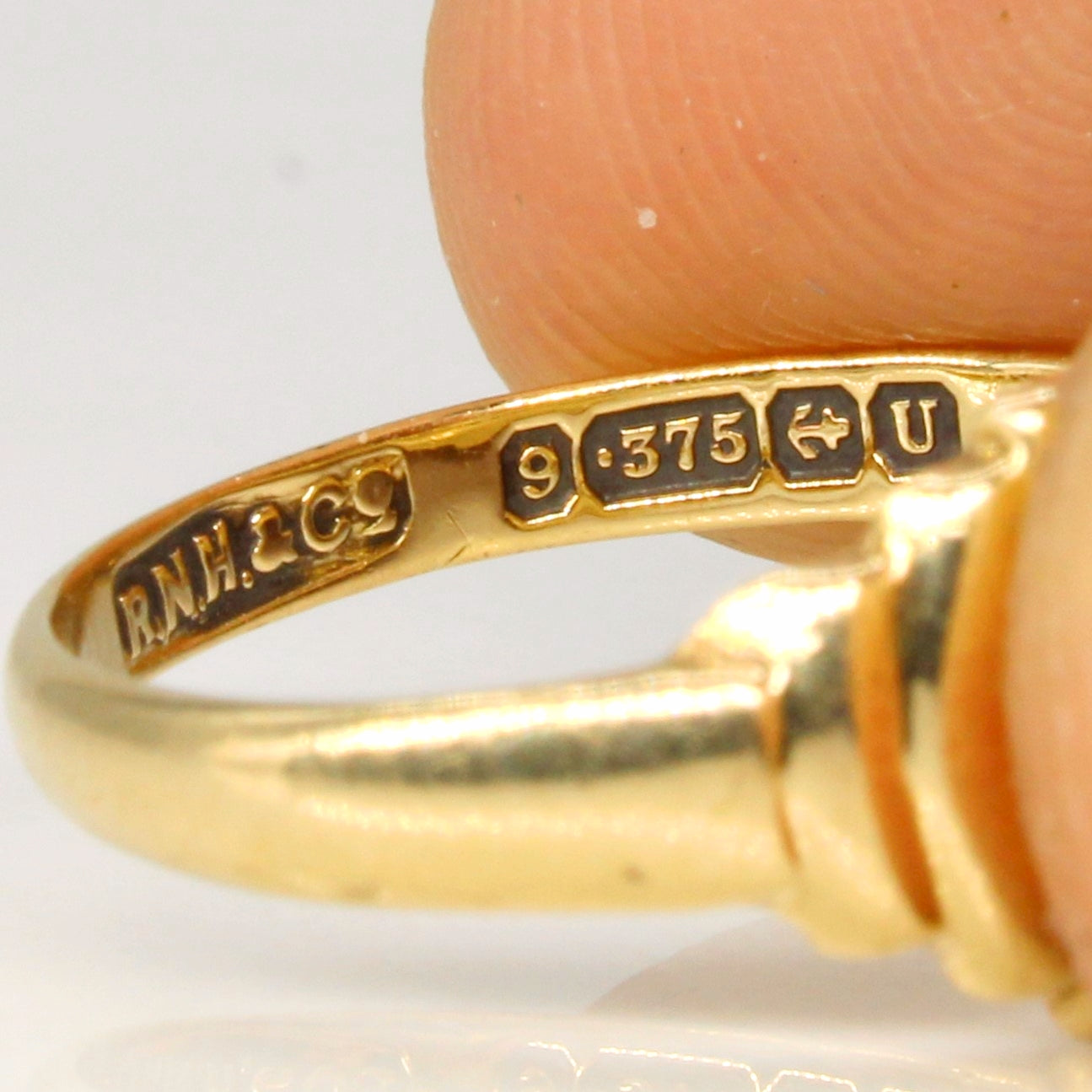 1944 Birmingham 9k Yellow Gold Ring | SZ 6.25 |