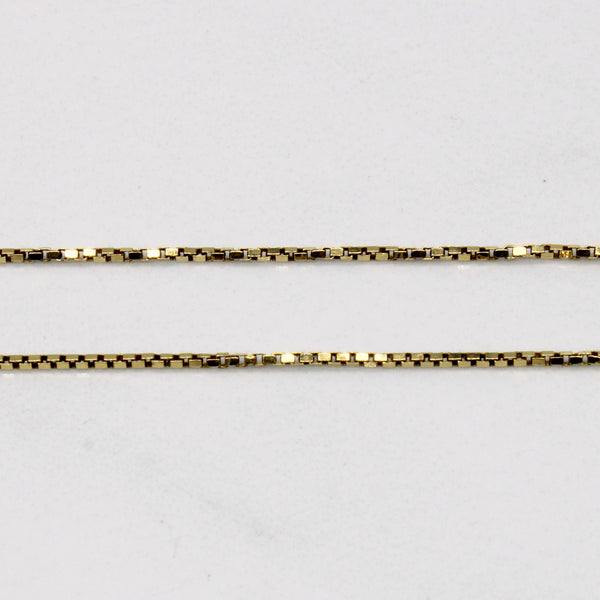 Sapphire & Diamond Necklace | 0.40ctw, 0.08ctw | 16