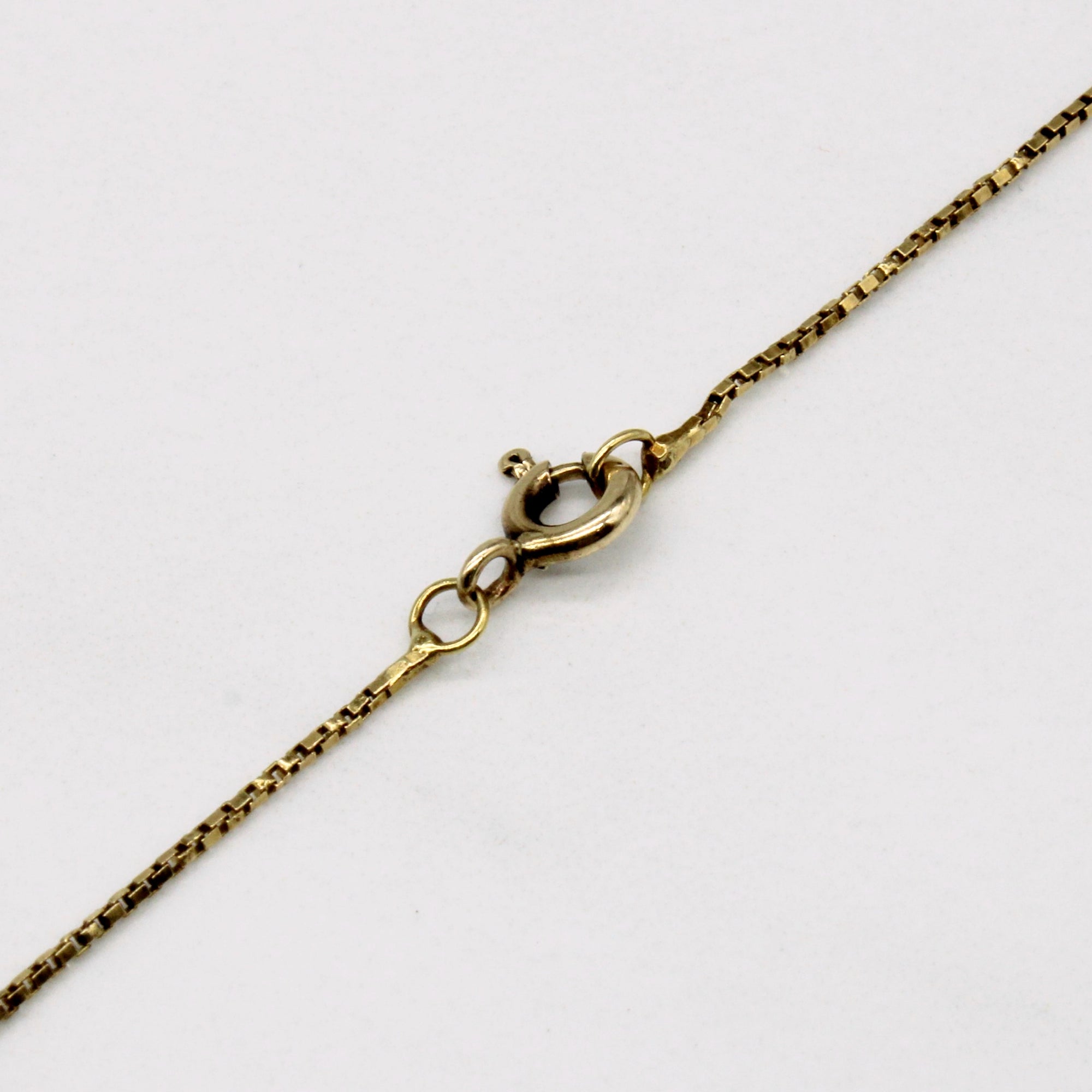 Sapphire & Diamond Necklace | 0.40ctw, 0.08ctw | 16
