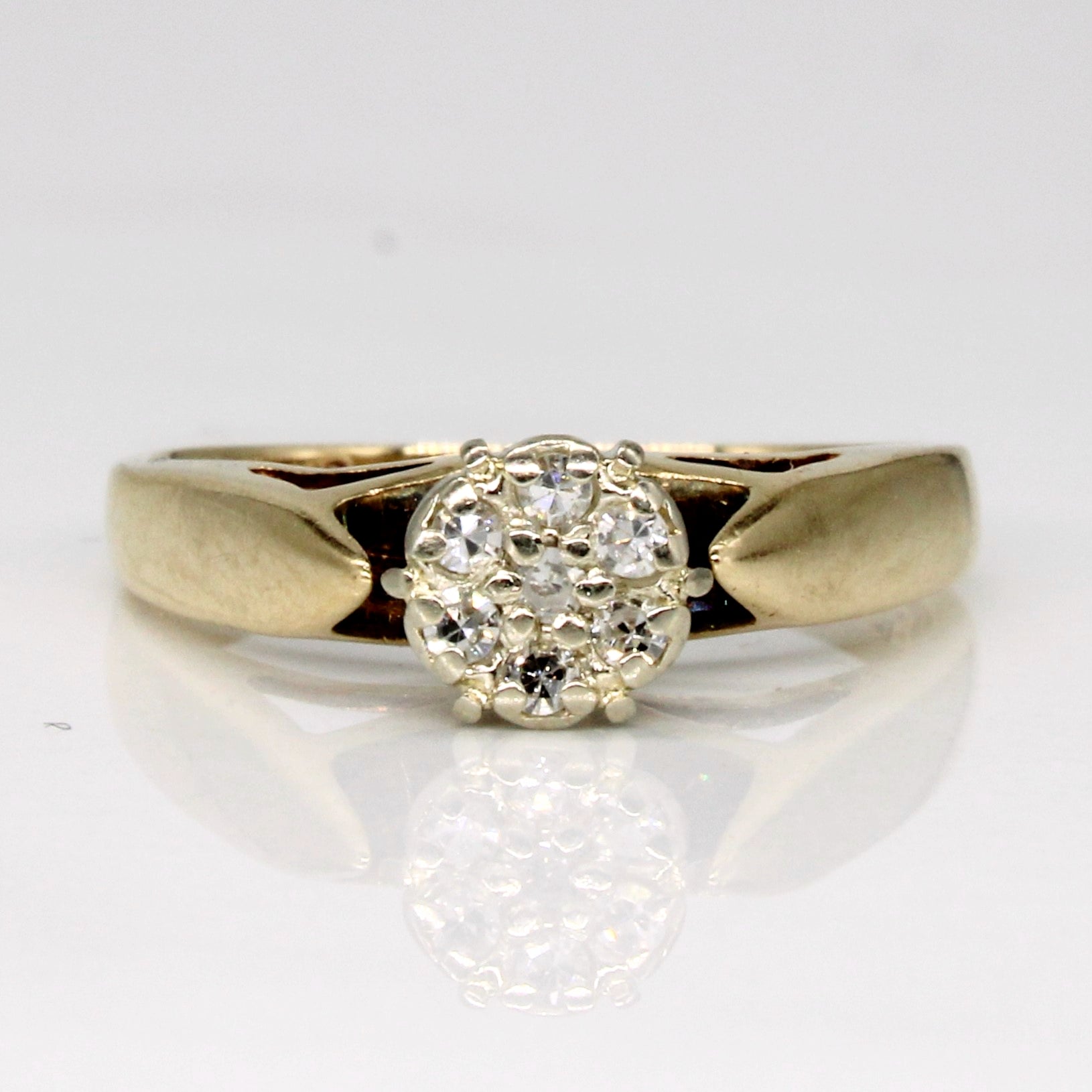 Diamond Cluster Ring | 0.07ctw | SZ 4.75 |