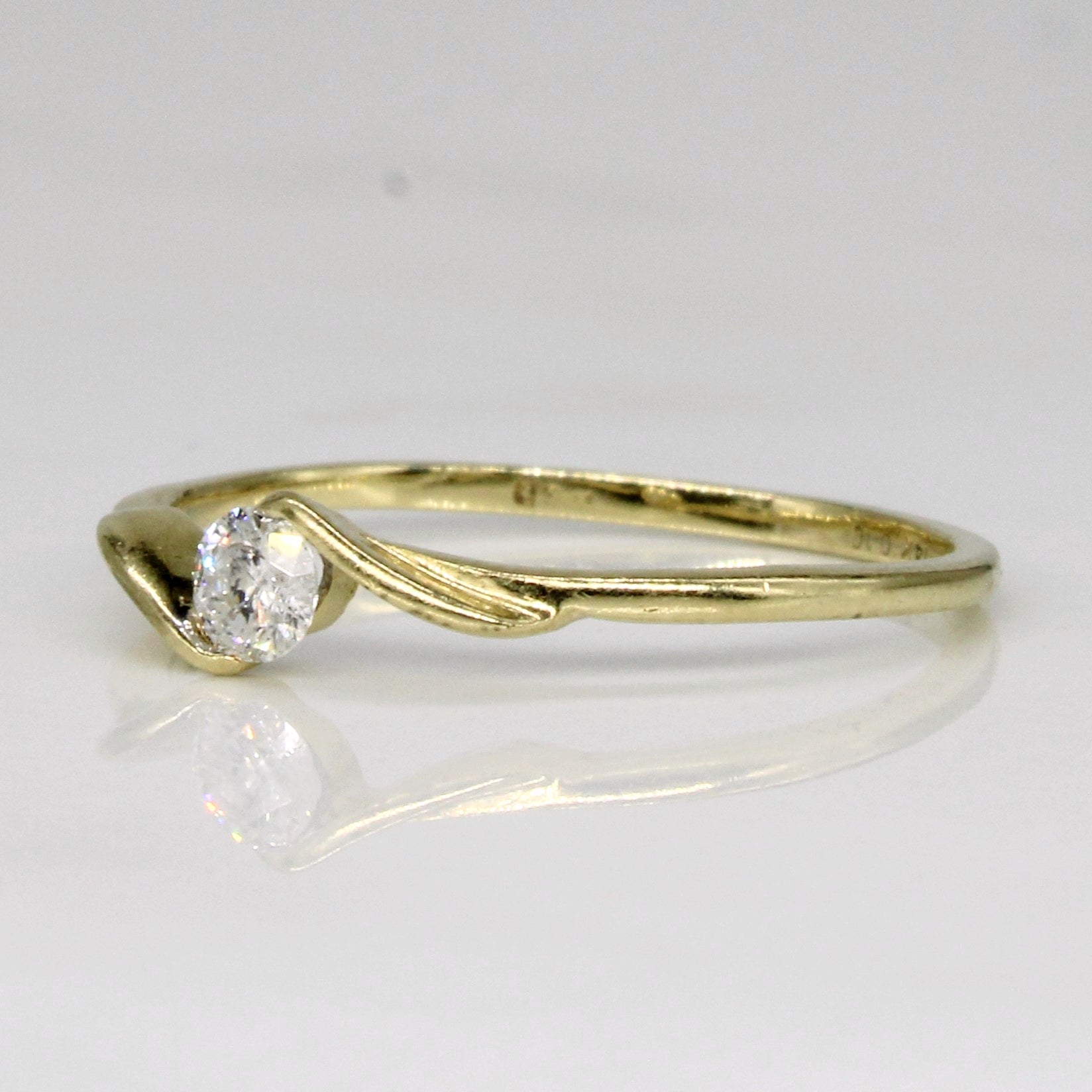 Diamond Engagement Ring | 0.10ct | SZ 4.75 |