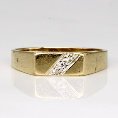Diamond Ring | 0.02ctw | SZ 6.5 |