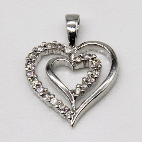 Diamond Heart Pendant | 0.20ctw |