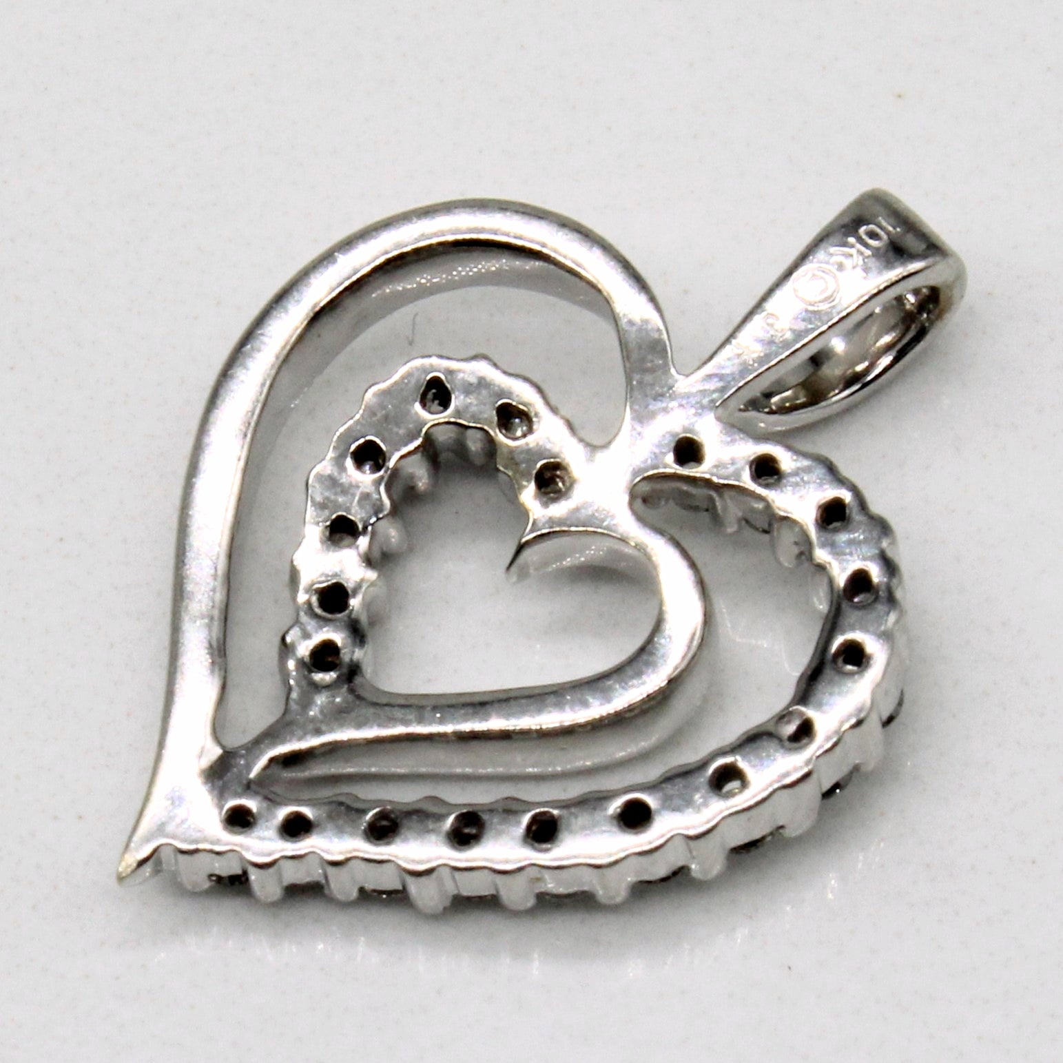 Diamond Heart Pendant | 0.20ctw |