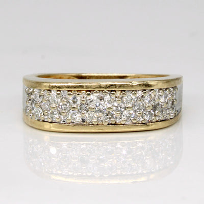 Diamond Pave Ring | 0.30ctw | SZ 5.75 |