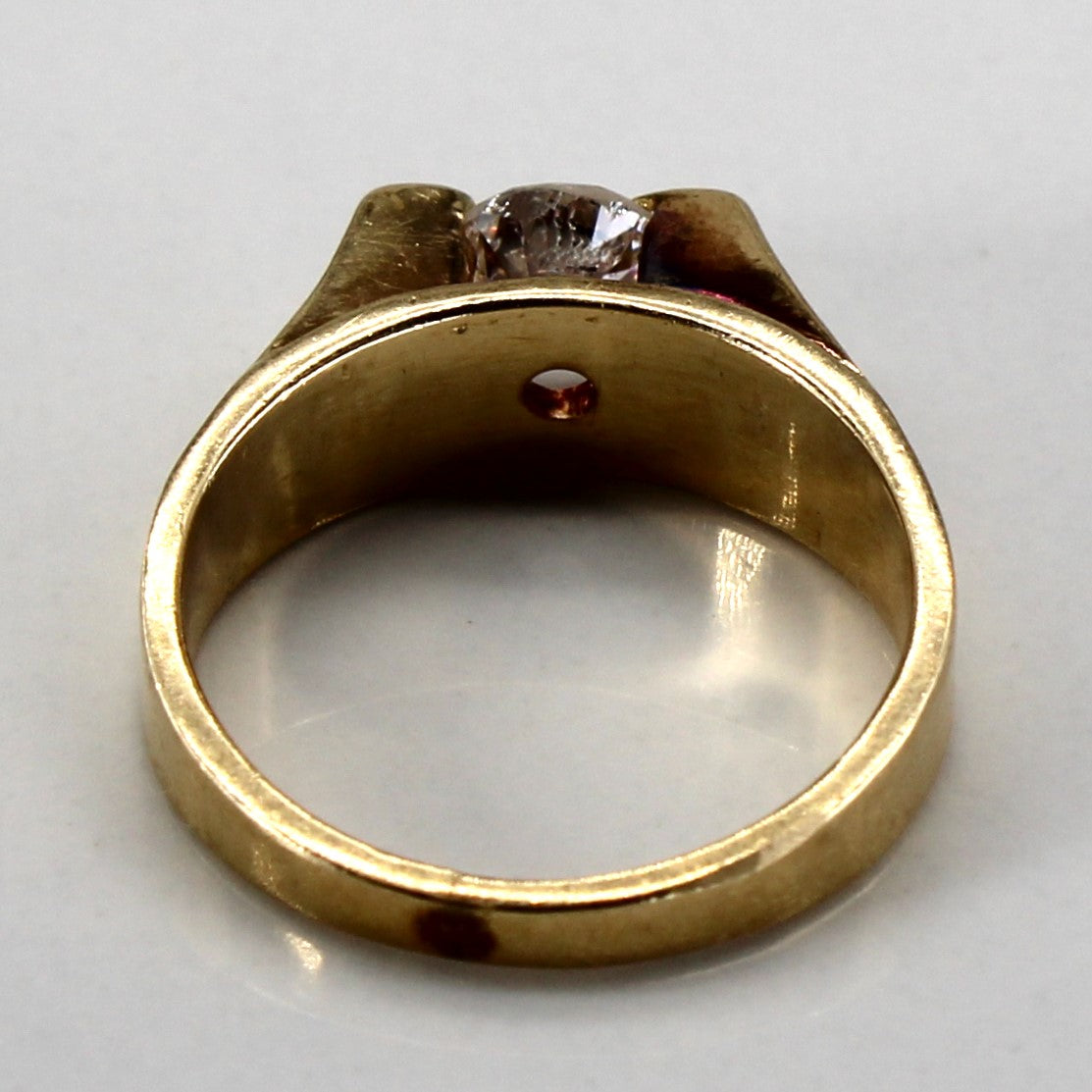 Claw Set Solitaire Diamond Ring | 0.54ct I2 G/H | SZ 4.75 |