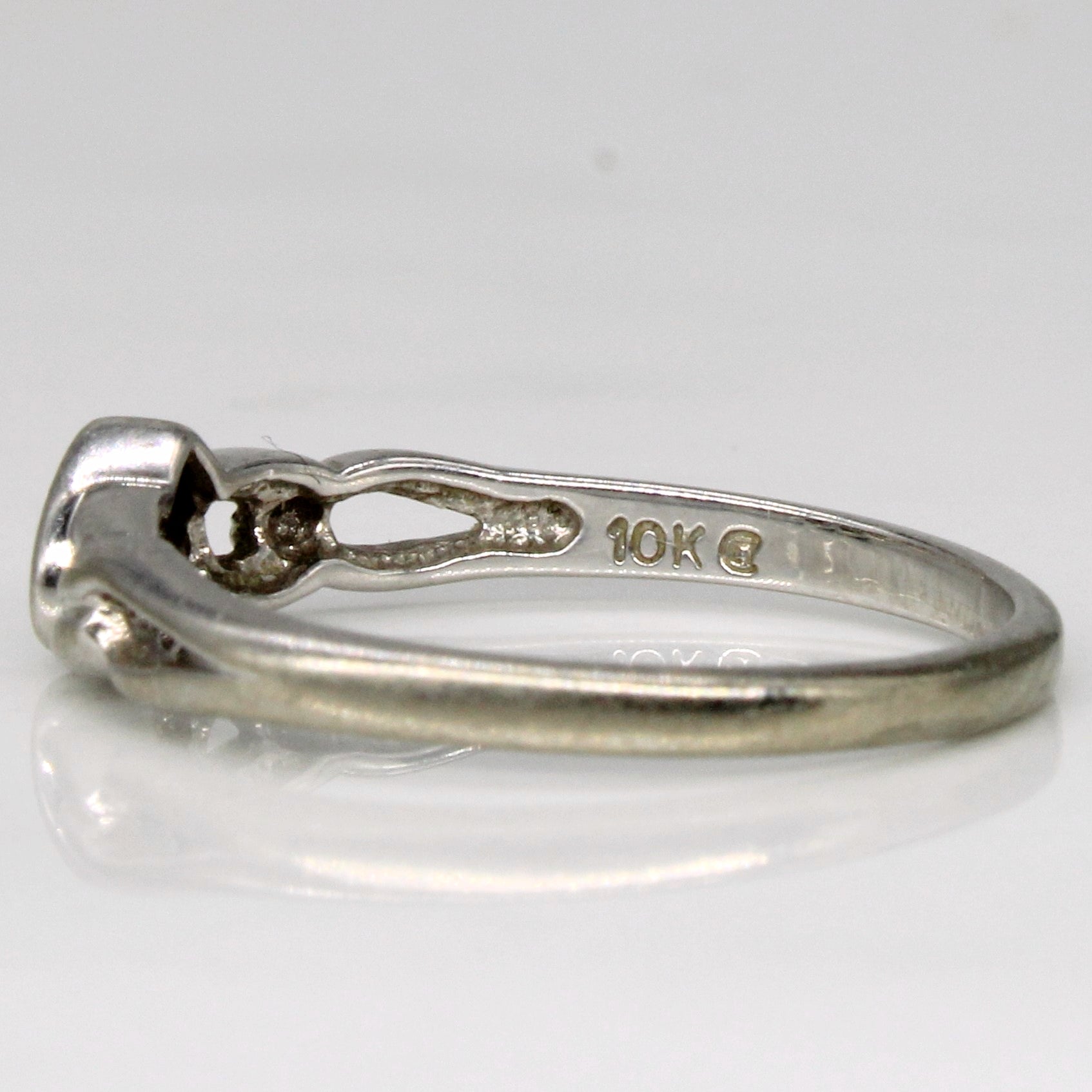 Diamond Heart Ring | 0.01ct | SZ 5.75 |