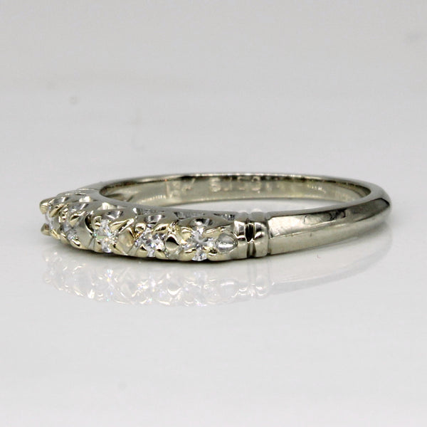 Five Stone Diamond Ring | 0.10ctw | SZ 3.75 |
