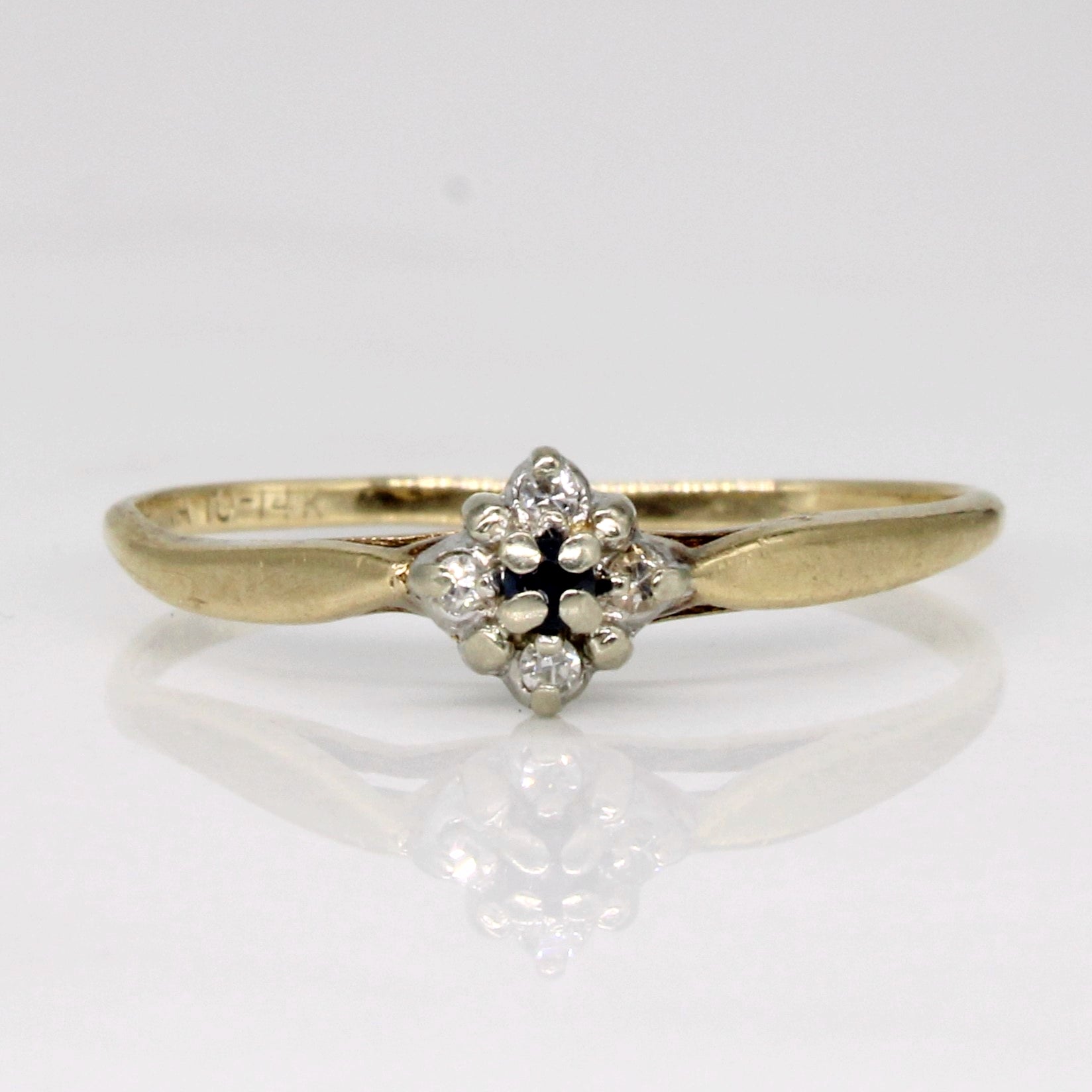 Diamond Cluster Ring | 0.02ctw | SZ 6.5 |