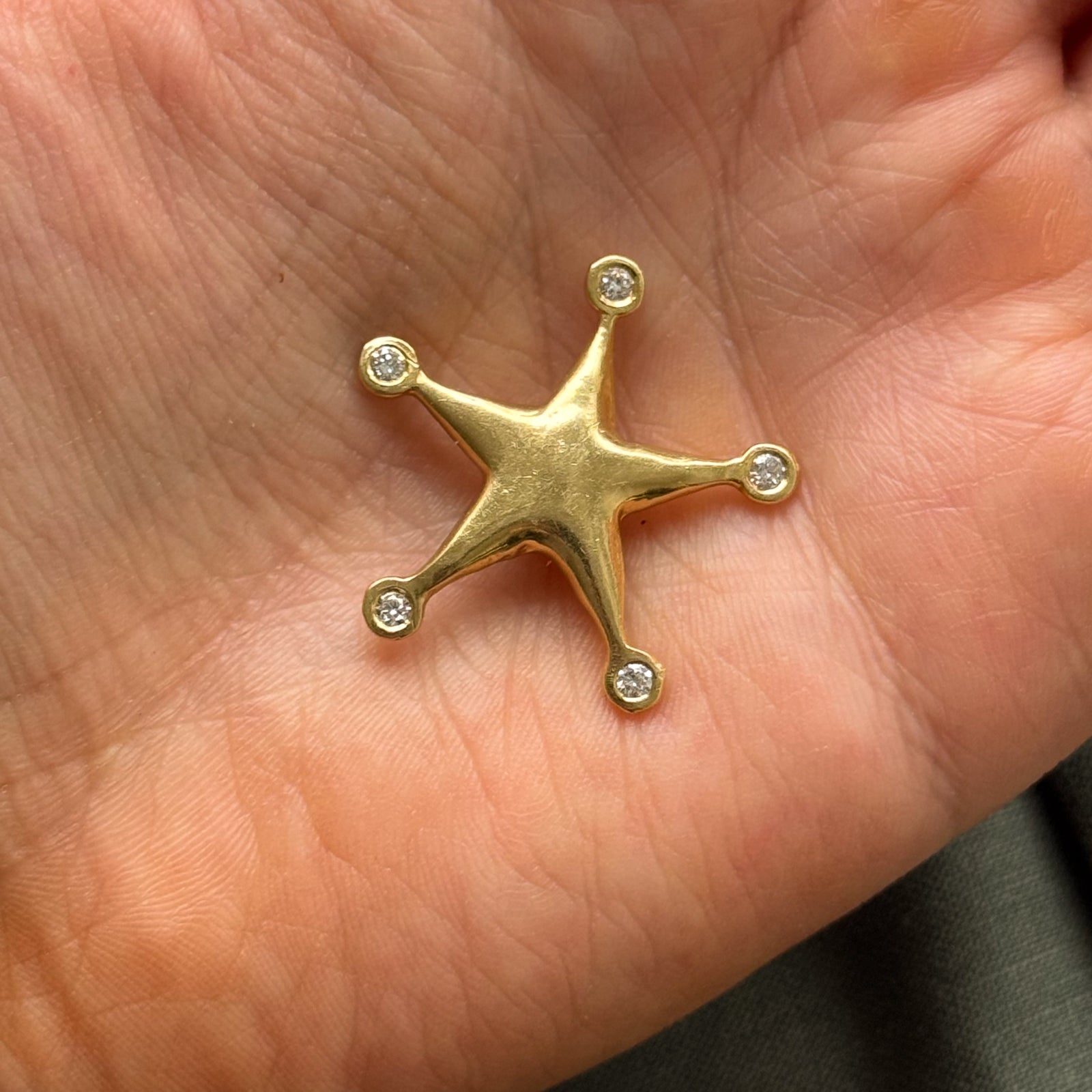 Diamond Star Pendant | 0.16ctw |