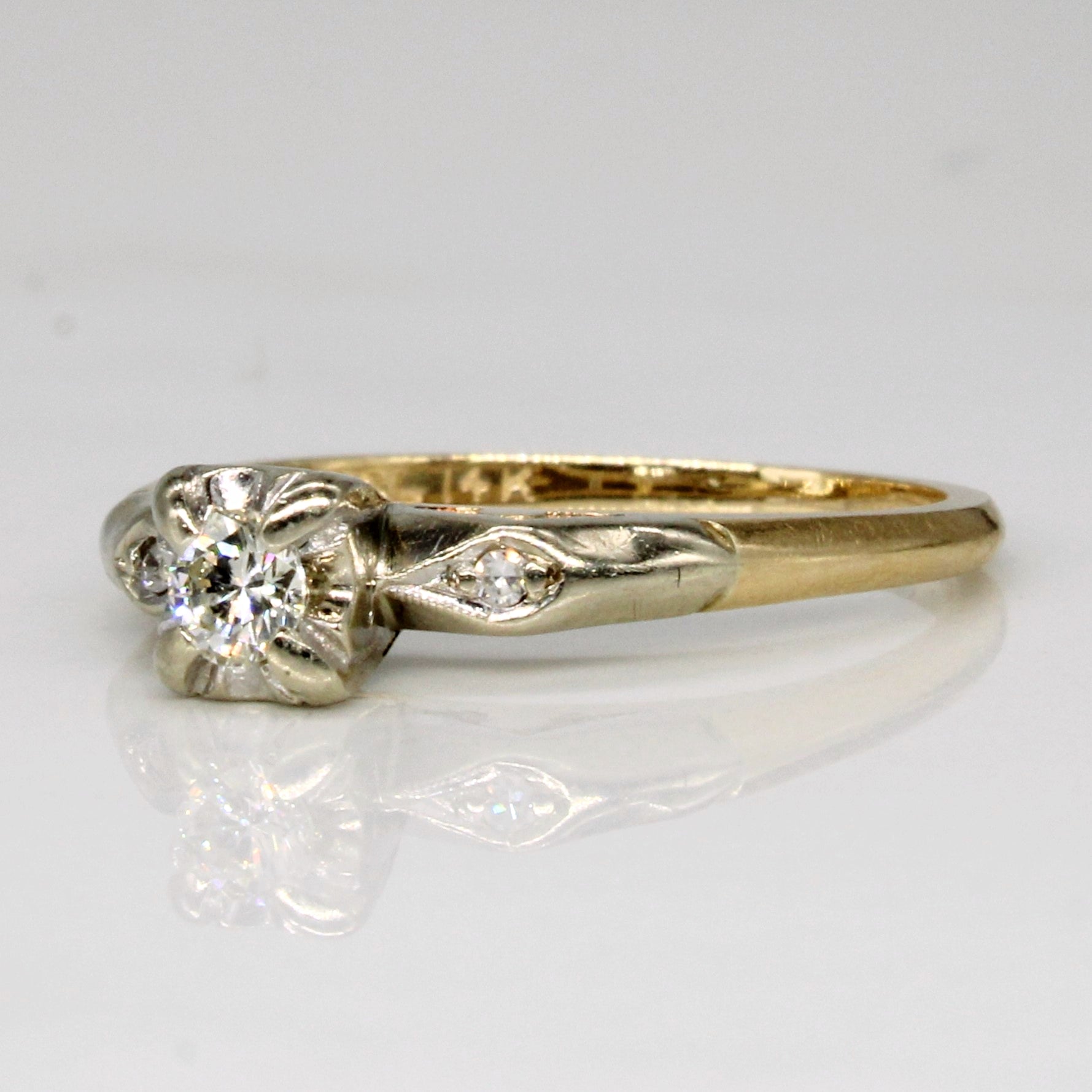 Diamond Engagement Ring | 0.15ctw | SZ 6 |