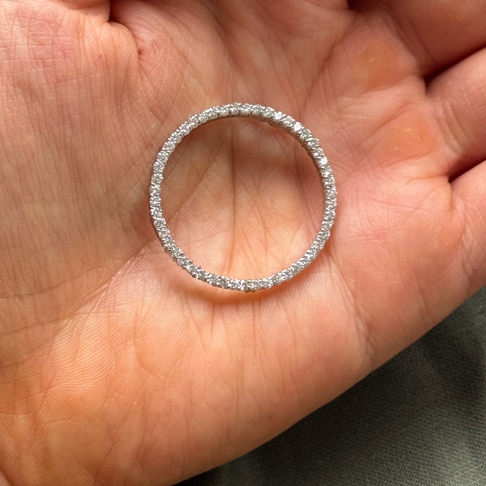 Diamond Circle Pendant | 1.00ctw |