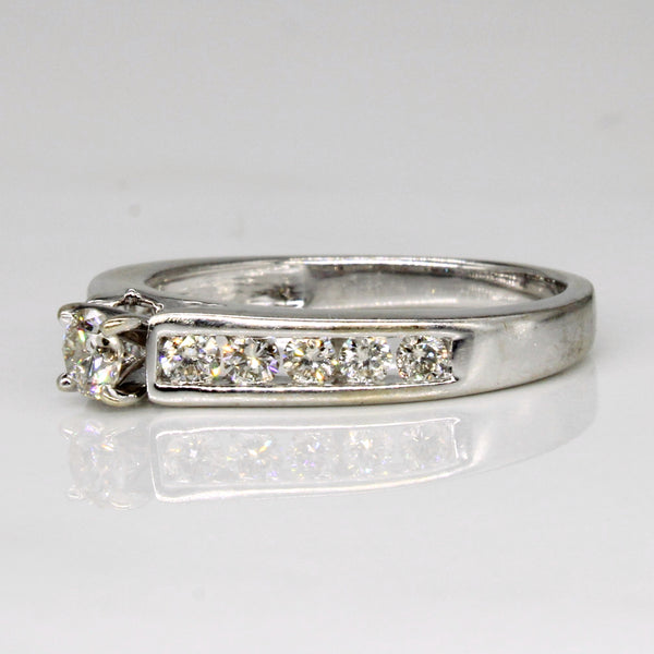 Michael Hill' Diamond Engagement Ring | 0.57ctw | SZ 7.25 |