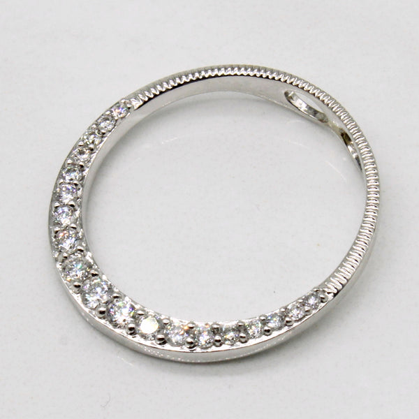 Diamond Circle Pendant | 0.18ctw |