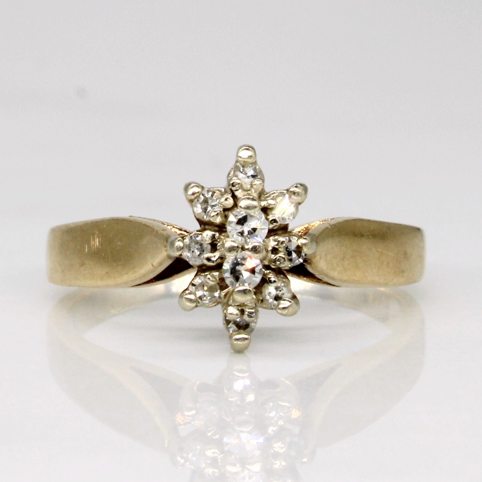Diamond Cluster Ring | 0.08ctw | SZ 3.25 |